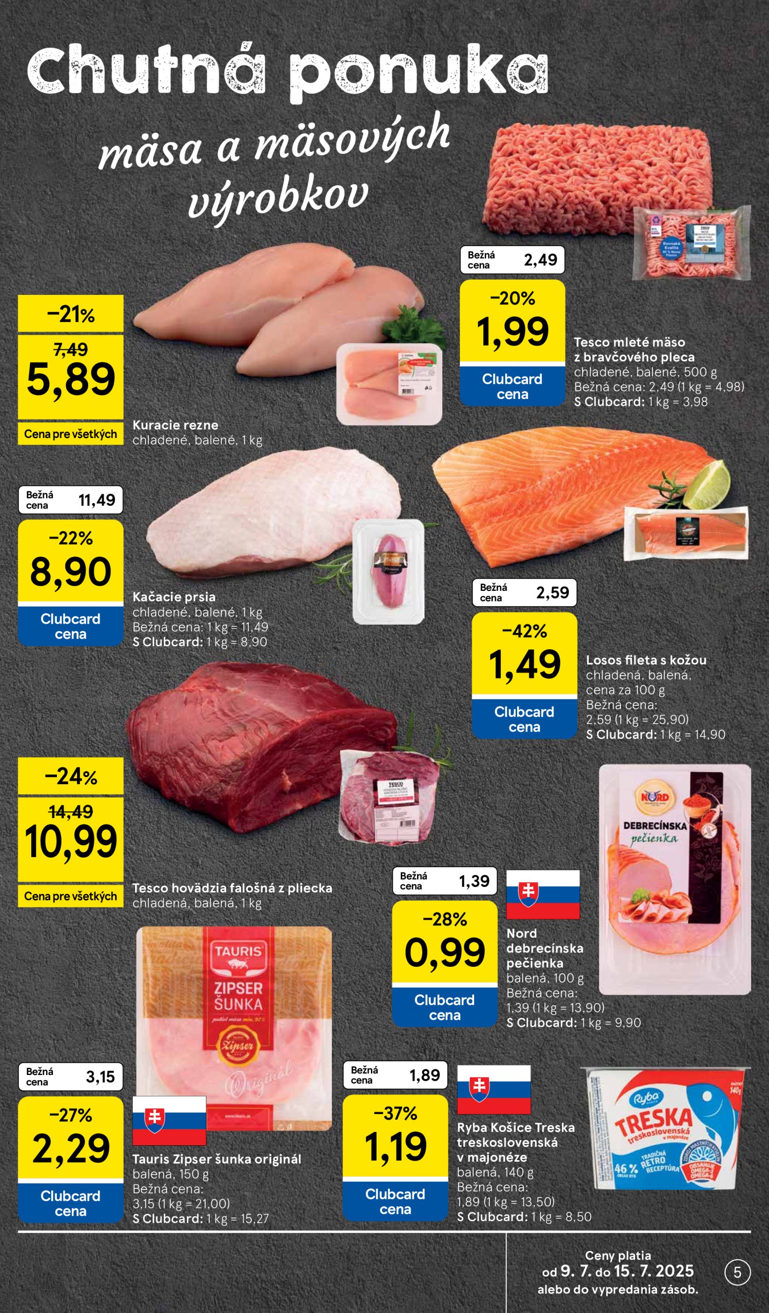 tesco - Leták Tesco supermarket platný od 09.07. do 15.07. - page: 5