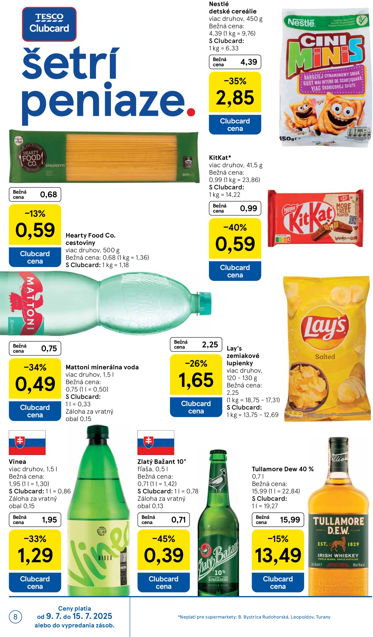 tesco - Leták Tesco supermarket platný od 09.07. do 15.07. - page: 8