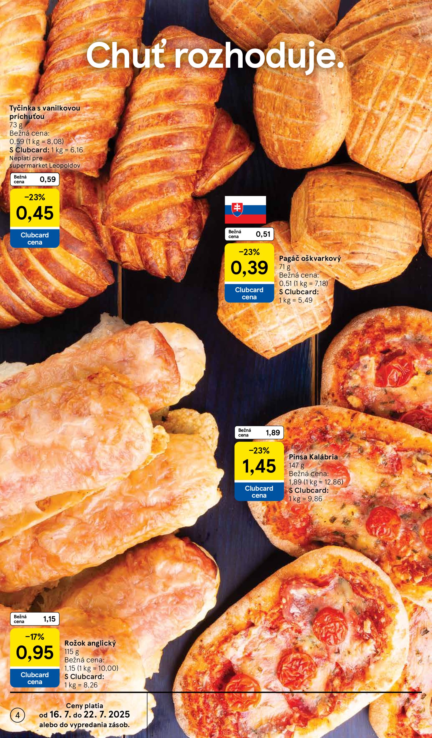 tesco - Leták Tesco supermarket platný od 16.07. do 22.07. - page: 4