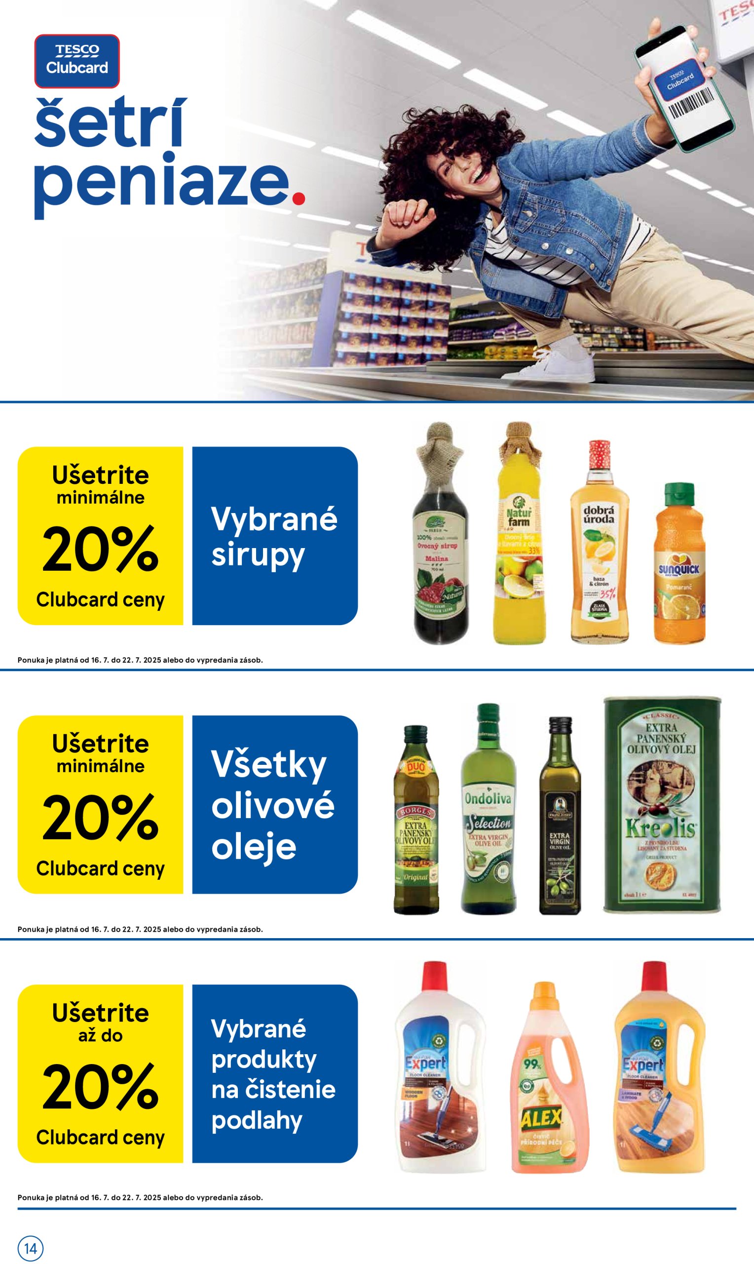 tesco - Leták Tesco supermarket platný od 16.07. do 22.07. - page: 14