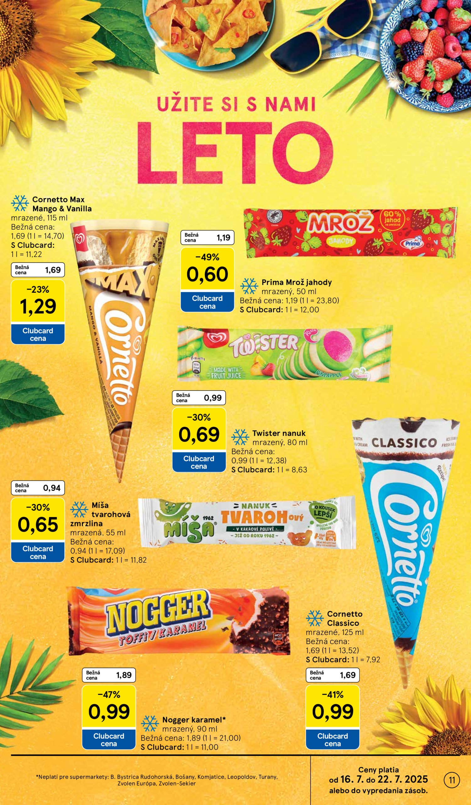 tesco - Leták Tesco supermarket platný od 16.07. do 22.07. - page: 11