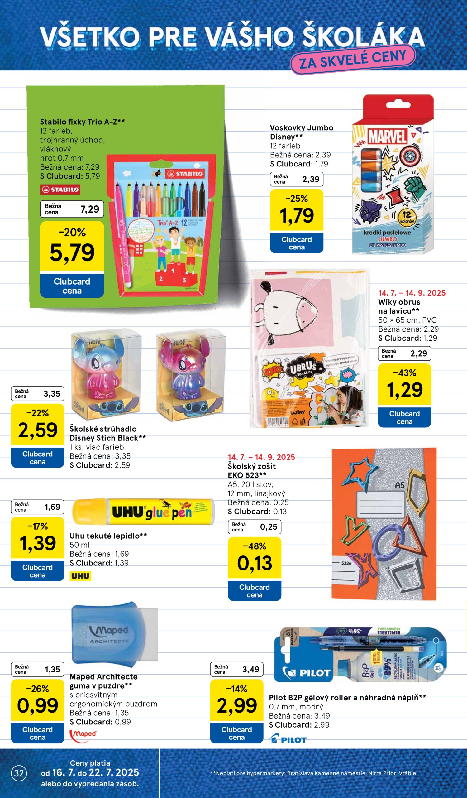 tesco - Leták Tesco platný od 16.07. do 22.07. - page: 32