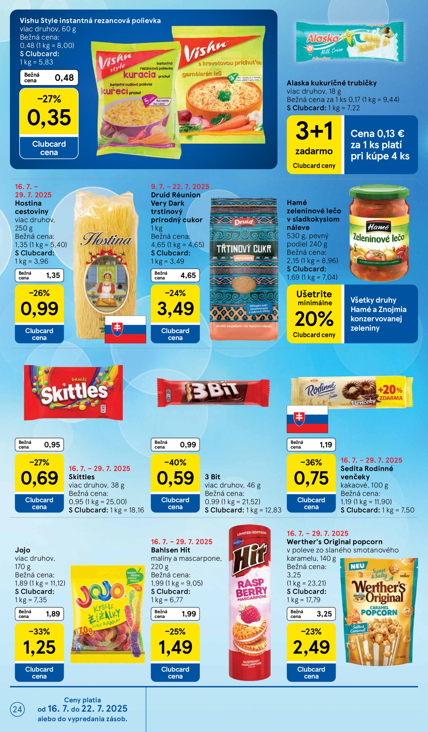 tesco - Leták Tesco platný od 16.07. do 22.07. - page: 24