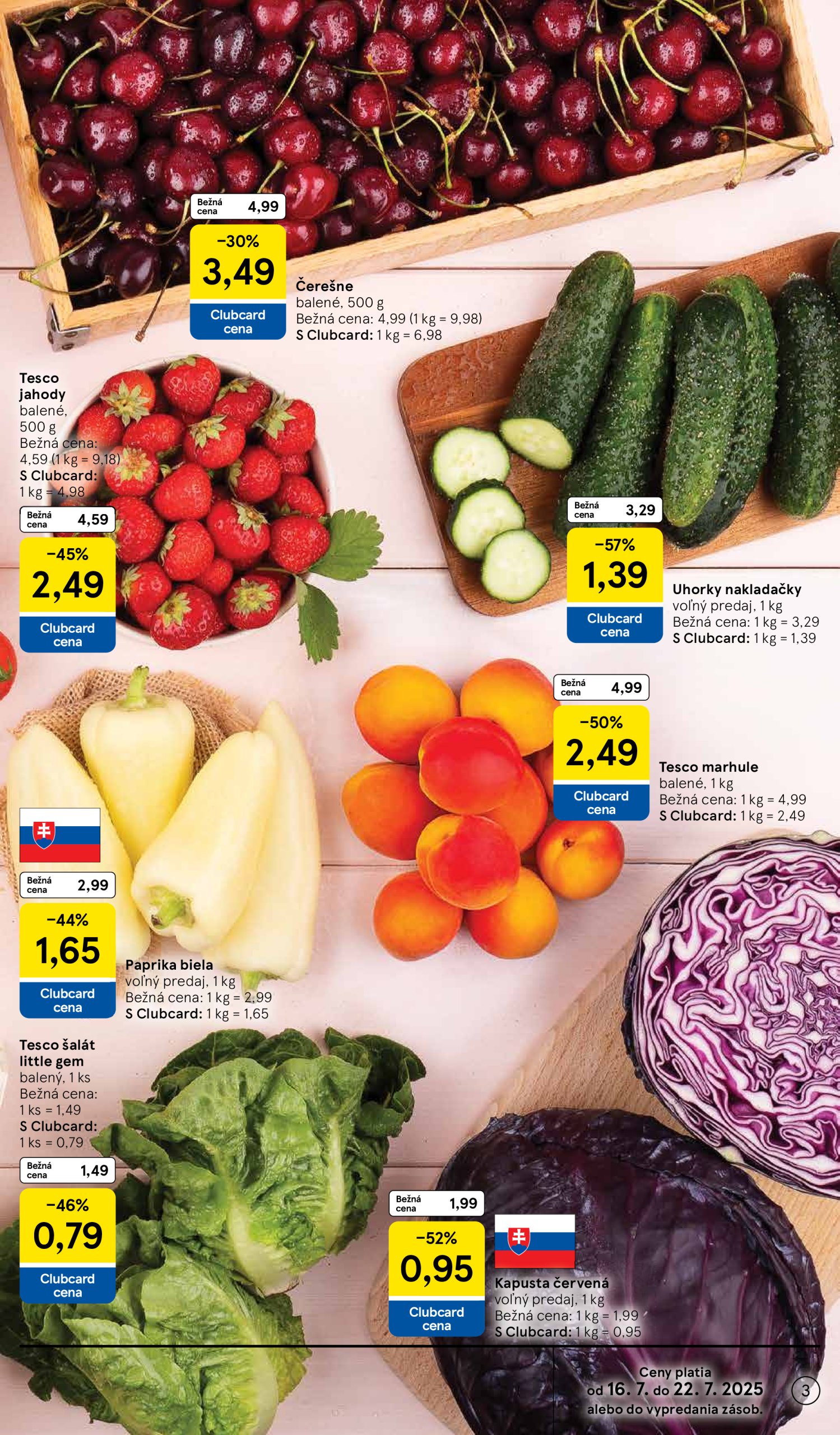 tesco - Leták Tesco platný od 16.07. do 22.07. - page: 3