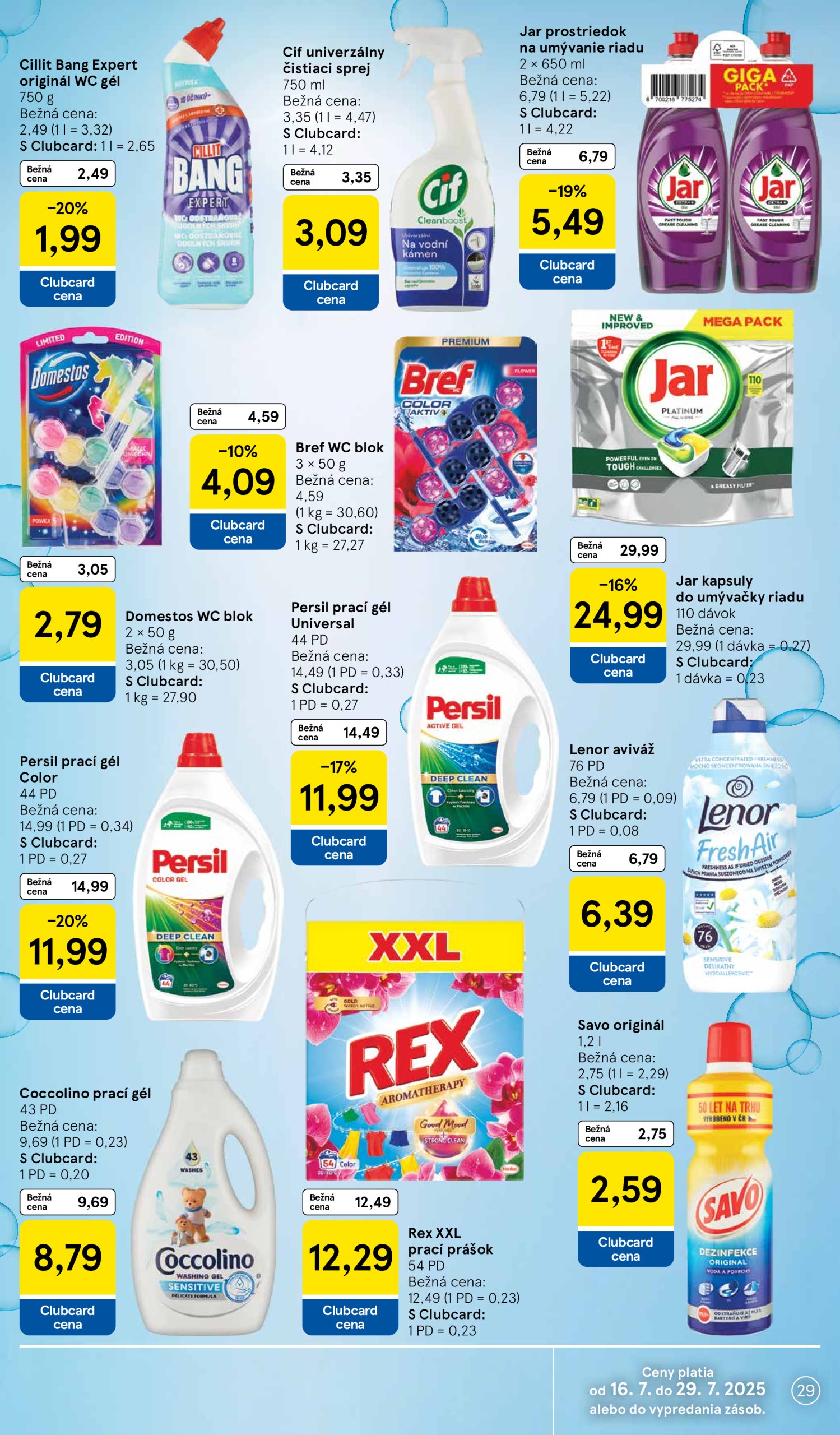 tesco - Leták Tesco platný od 16.07. do 22.07. - page: 29