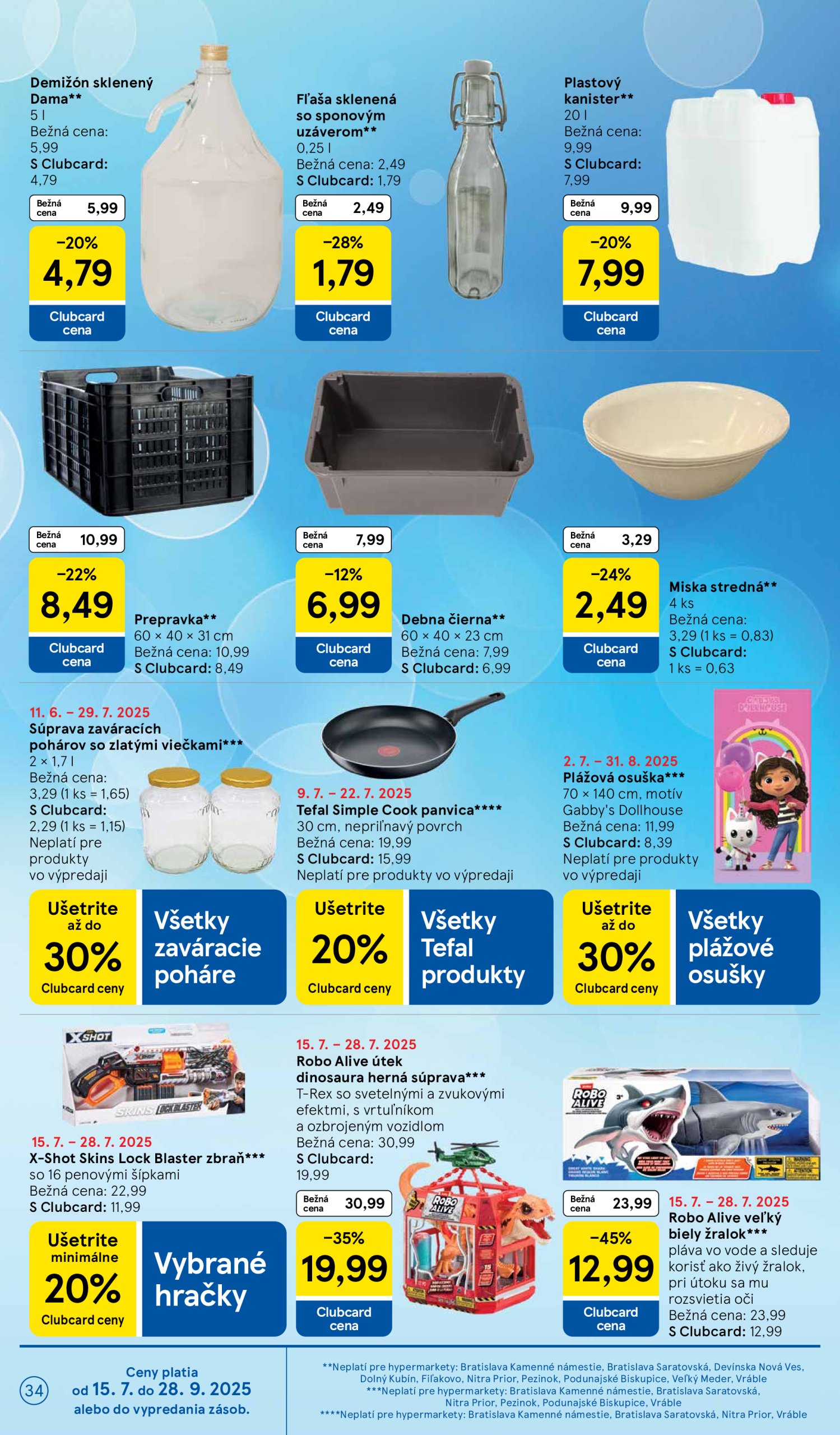 tesco - Leták Tesco platný od 16.07. do 22.07. - page: 34