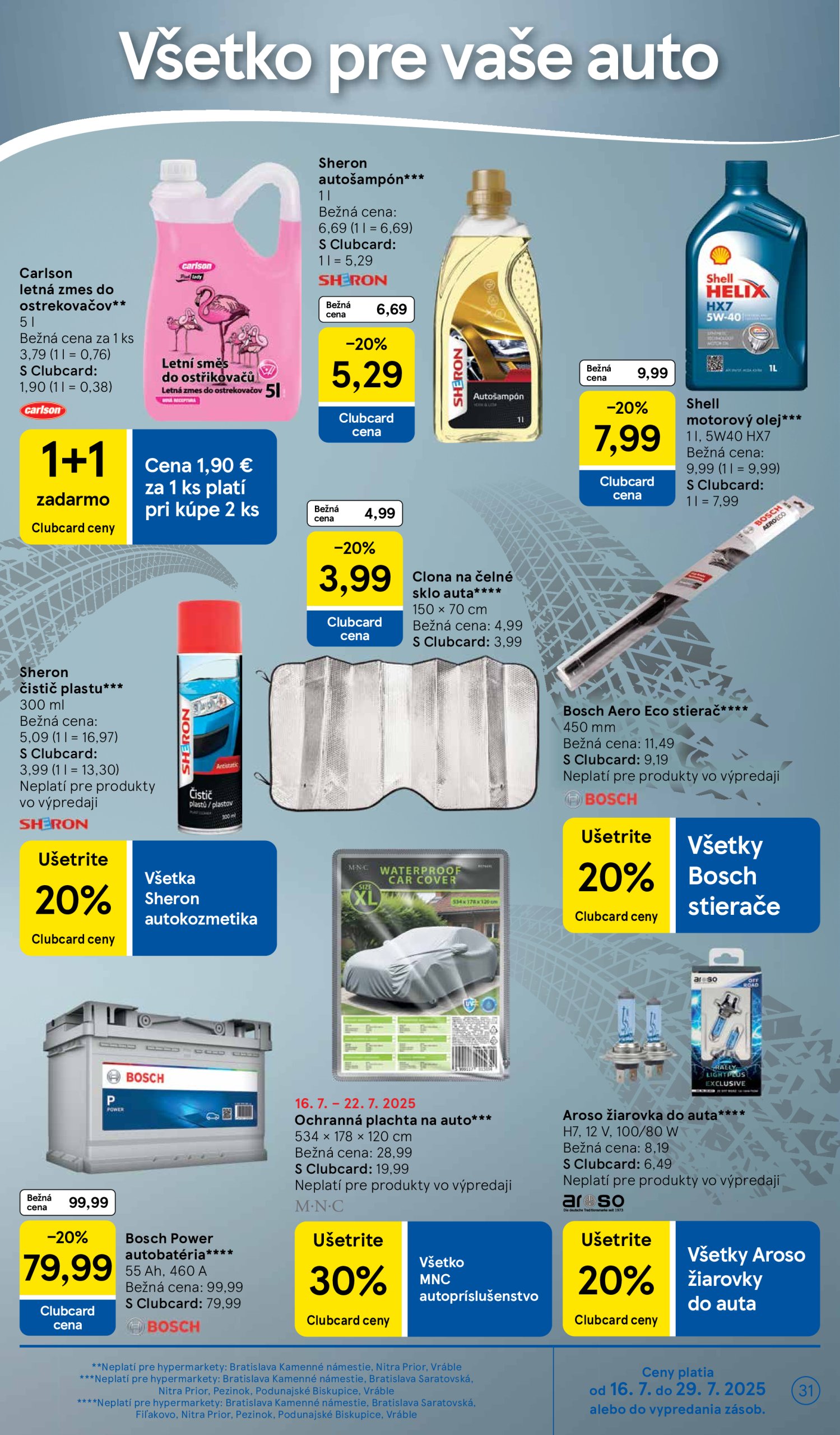 tesco - Leták Tesco platný od 16.07. do 22.07. - page: 31