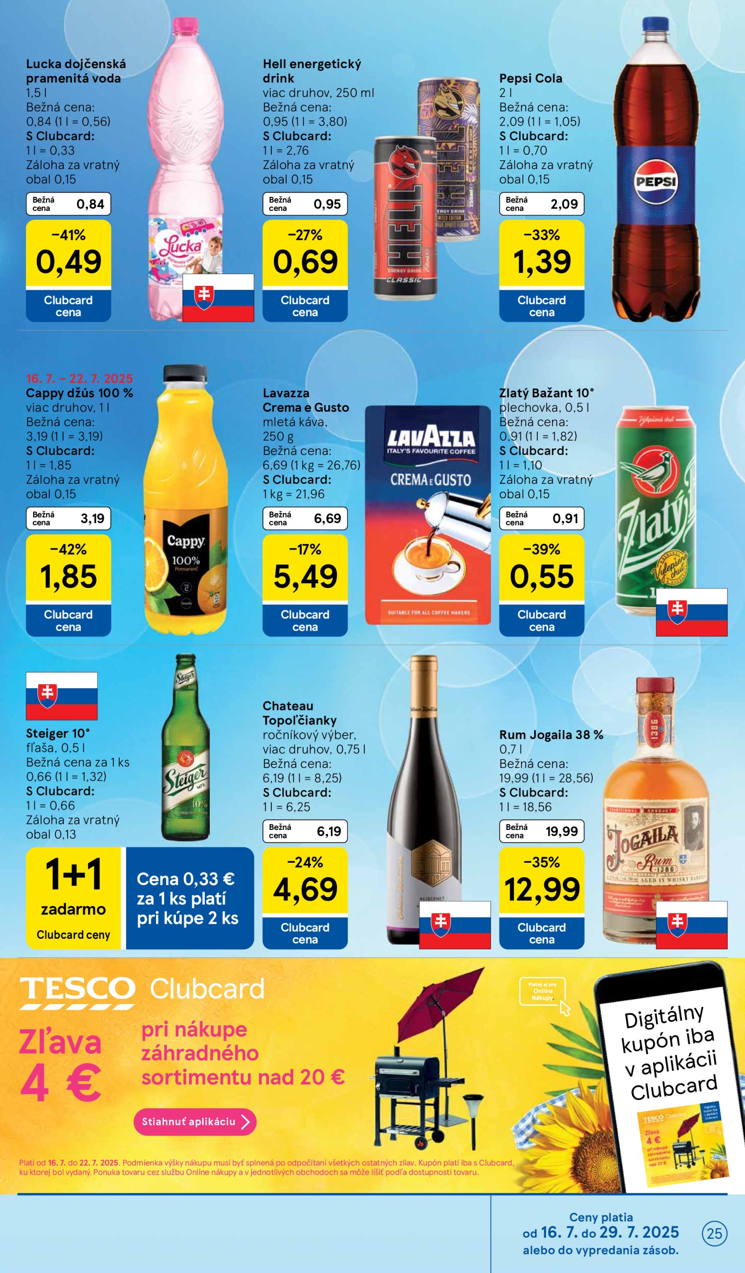 tesco - Leták Tesco platný od 16.07. do 22.07. - page: 25