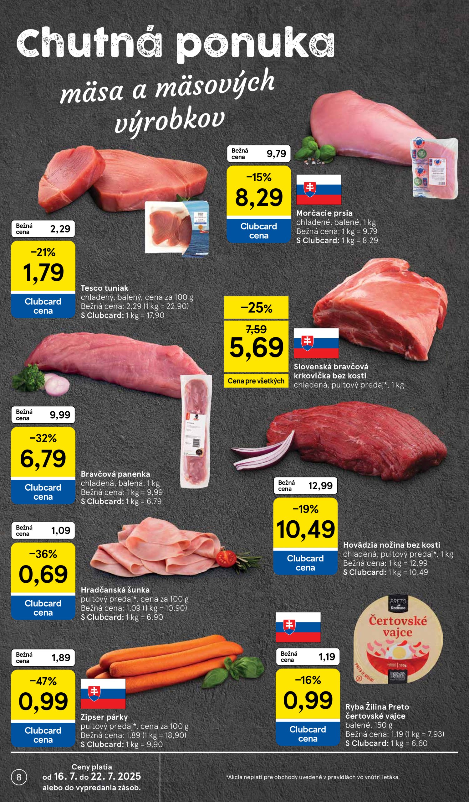 tesco - Leták Tesco platný od 16.07. do 22.07. - page: 8