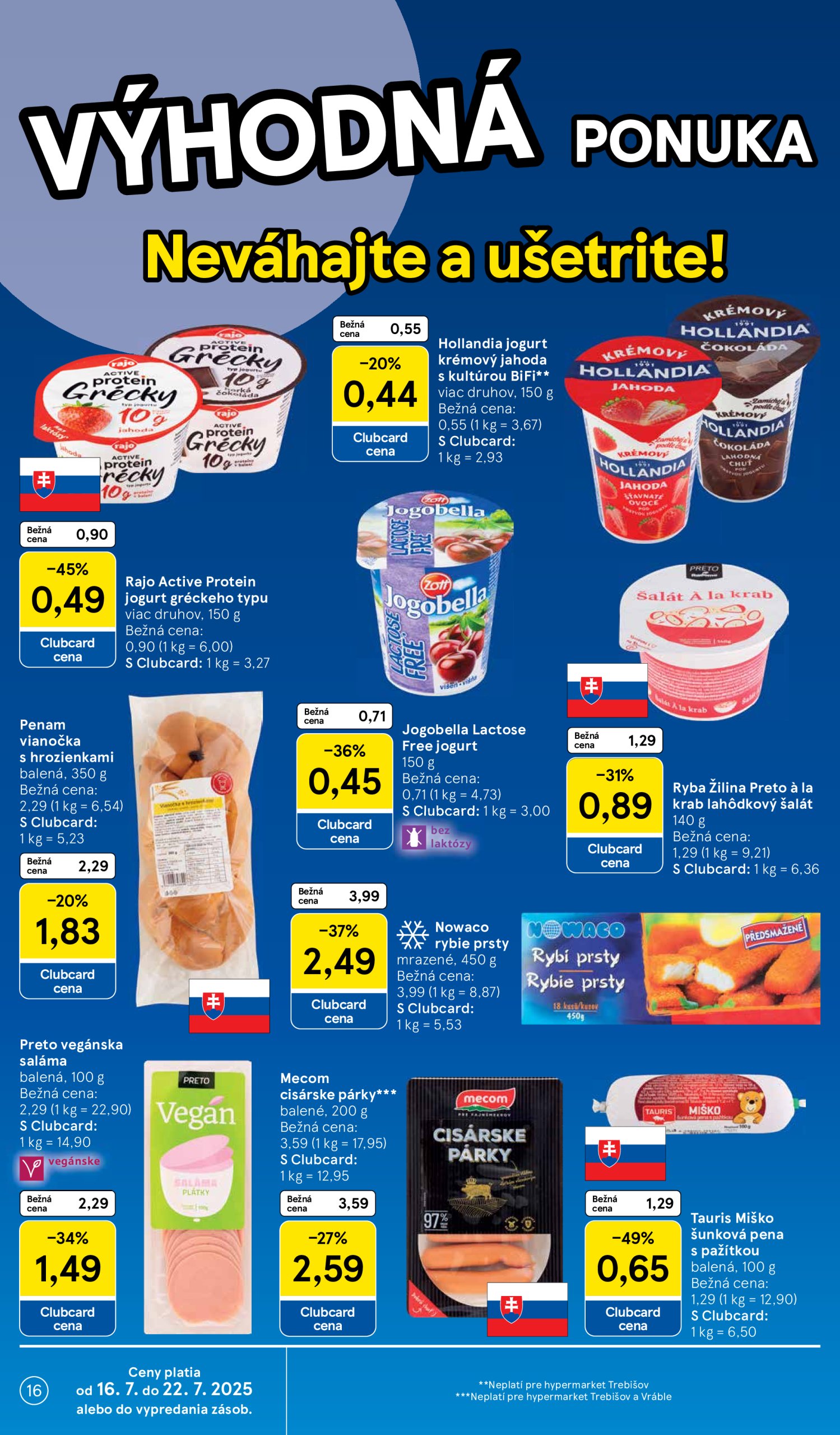 tesco - Leták Tesco platný od 16.07. do 22.07. - page: 16