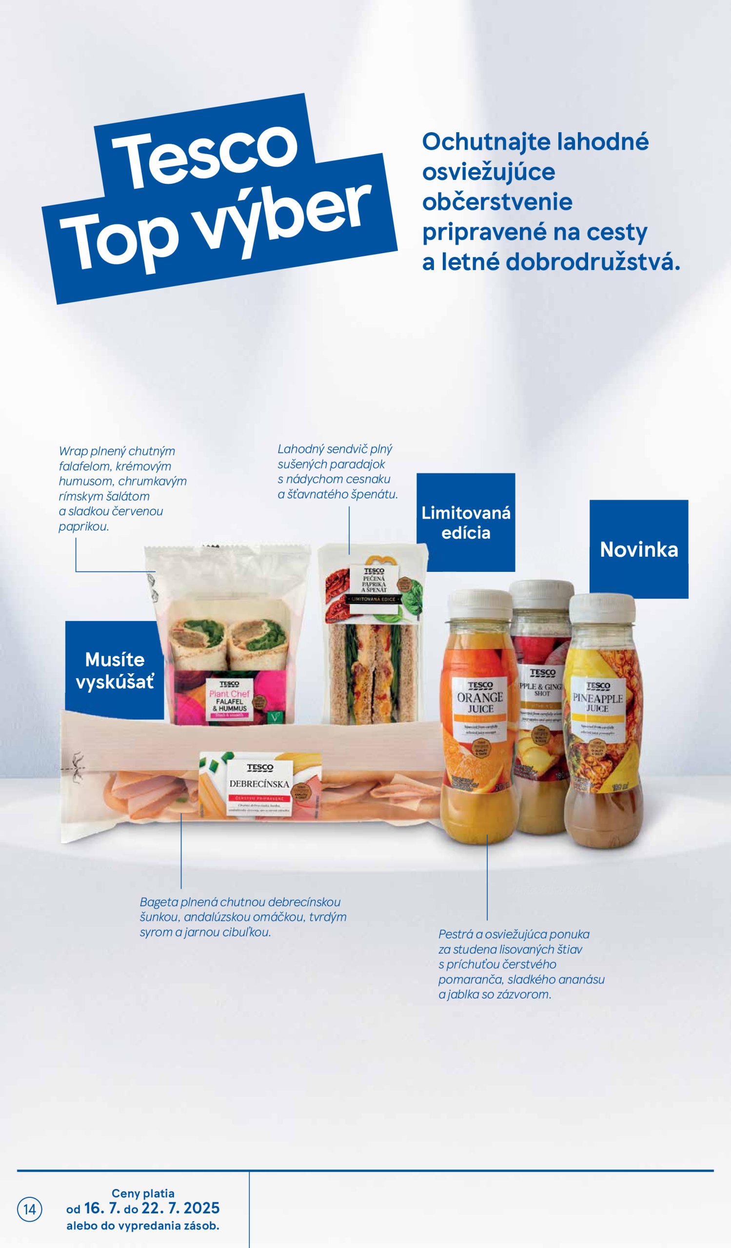 tesco - Leták Tesco platný od 16.07. do 22.07. - page: 14