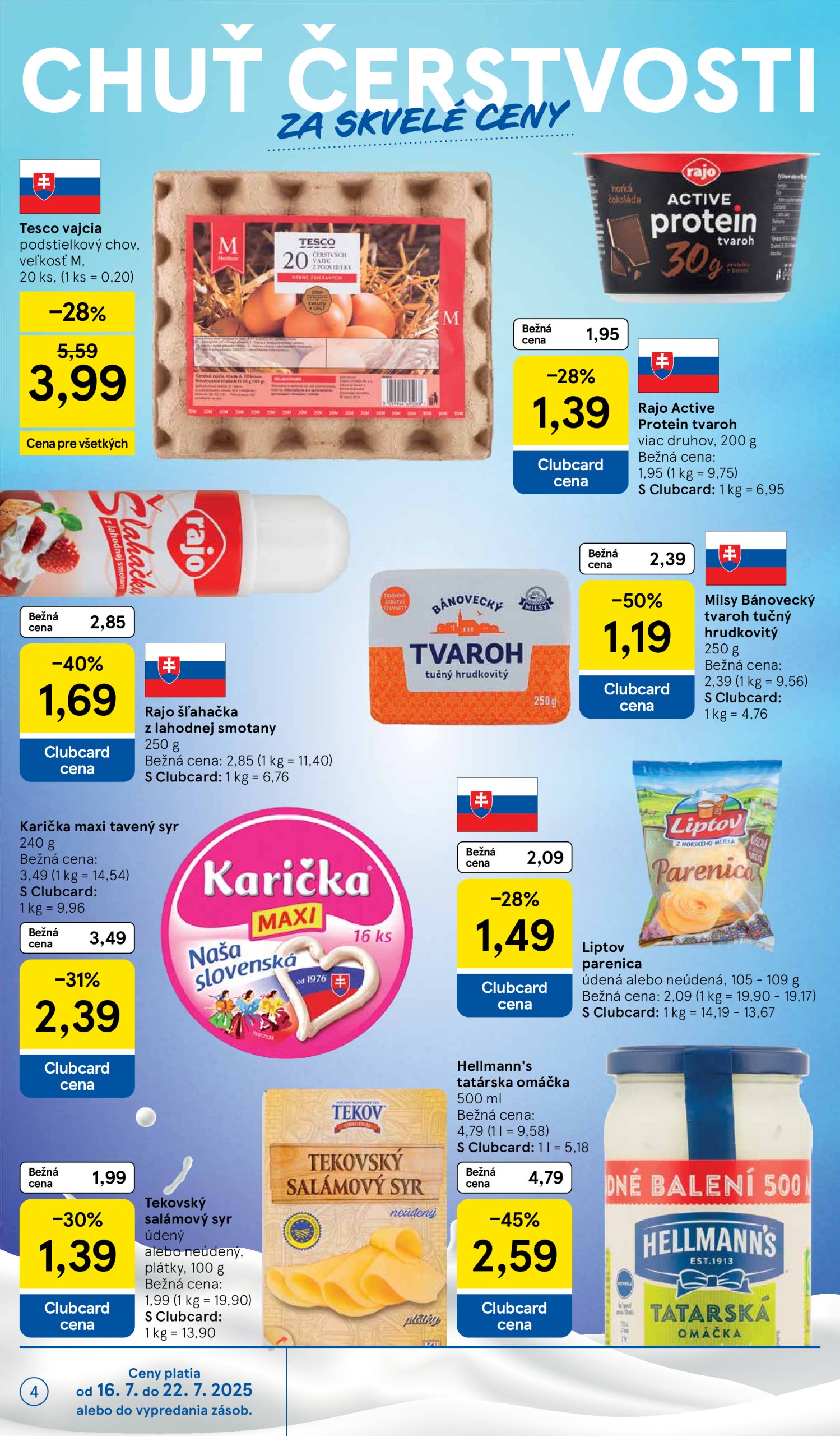 tesco - Leták Tesco platný od 16.07. do 22.07. - page: 4