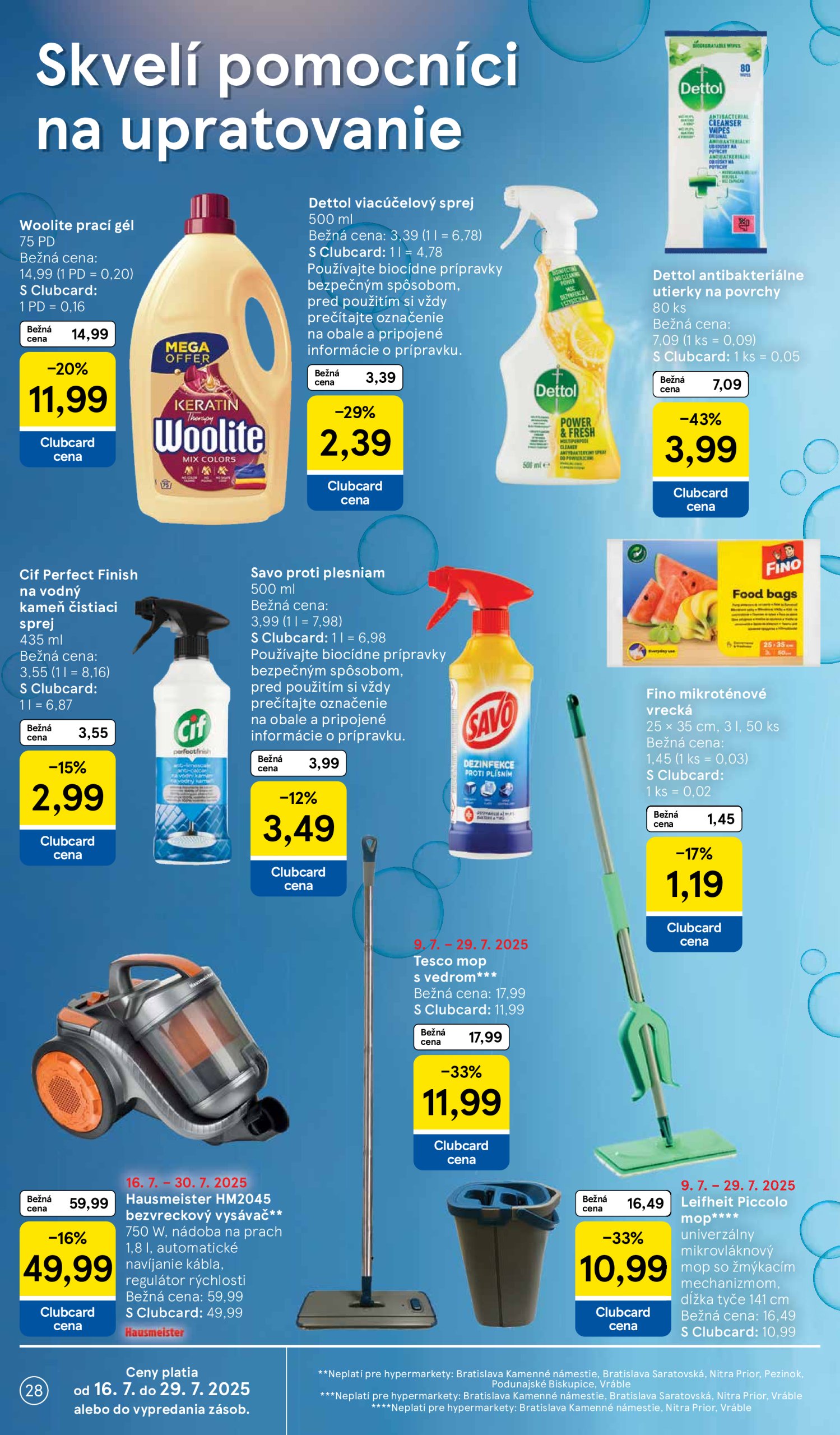 tesco - Leták Tesco platný od 16.07. do 22.07. - page: 28