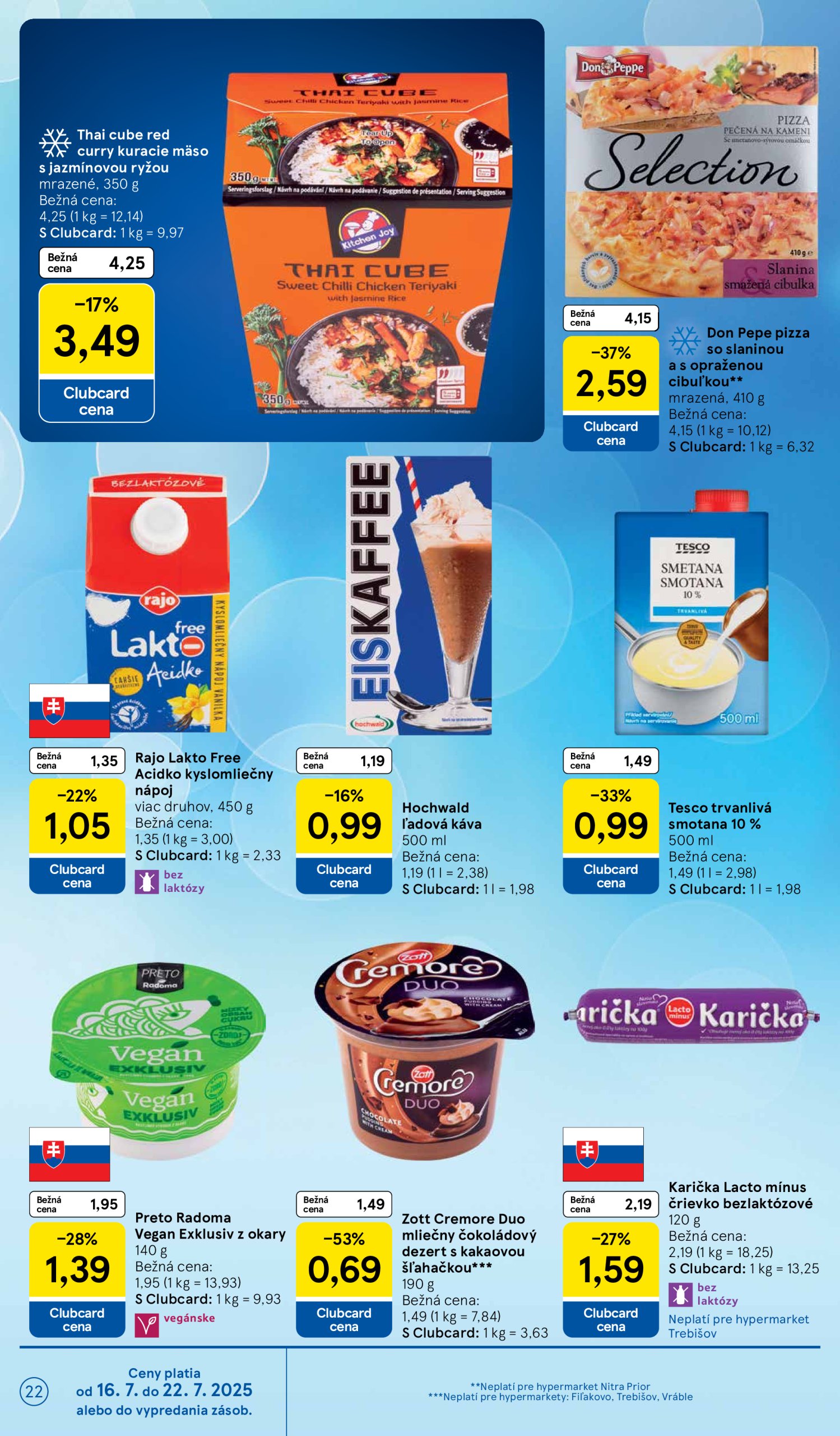 tesco - Leták Tesco platný od 16.07. do 22.07. - page: 22
