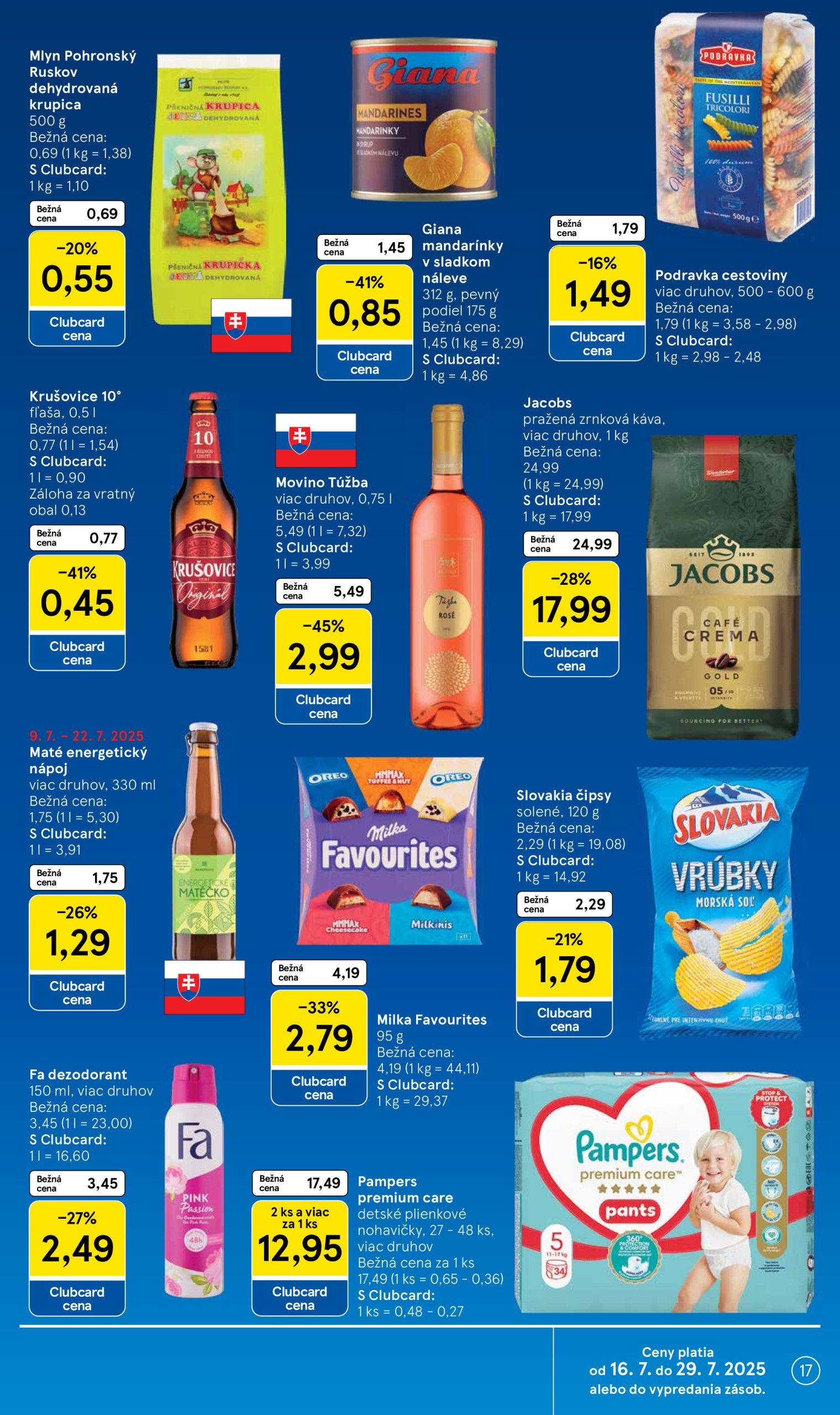 tesco - Leták Tesco platný od 16.07. do 22.07. - page: 17