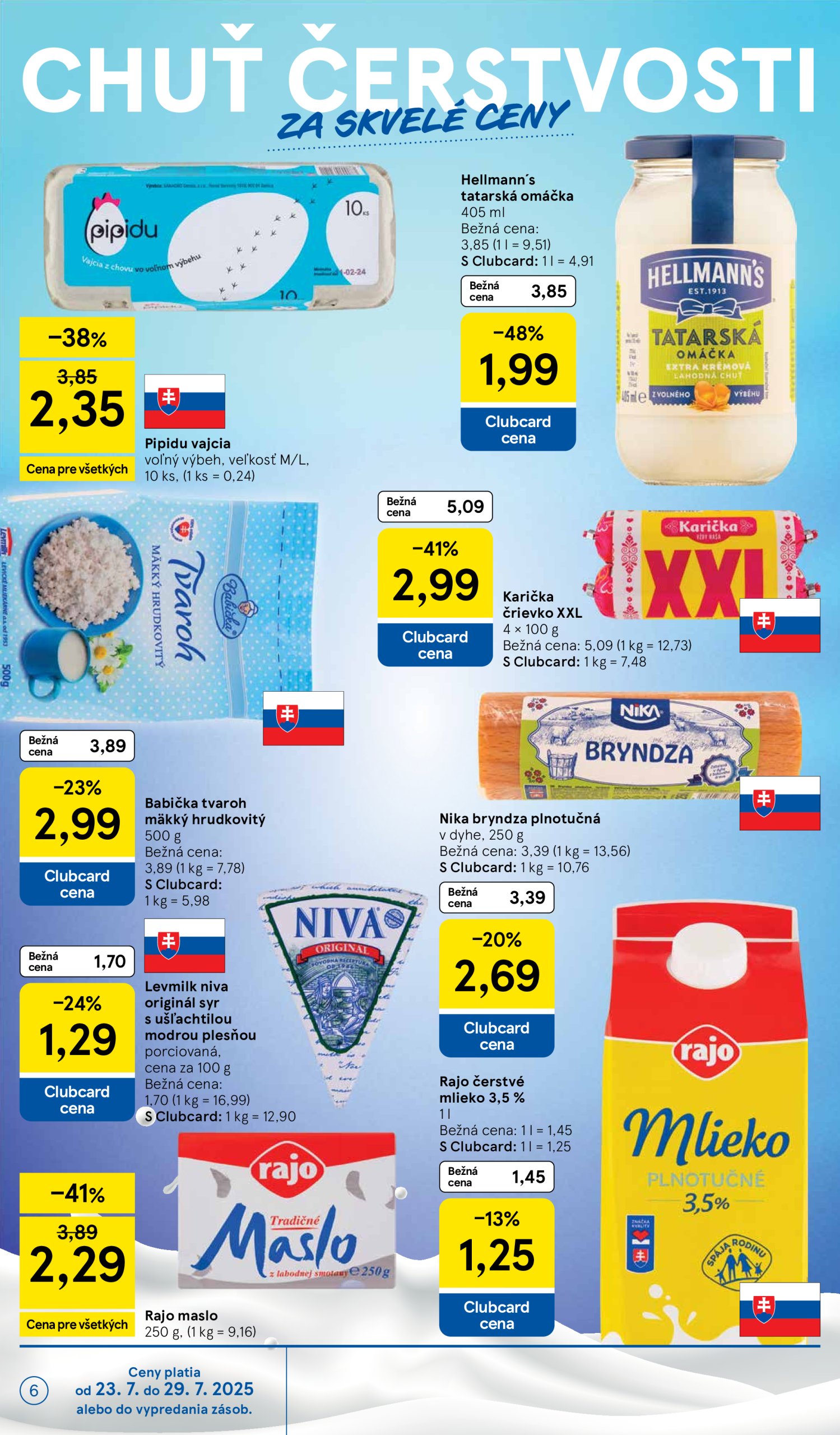 tesco - Leták Tesco supermarket platný od 23.07. do 29.07. - page: 6