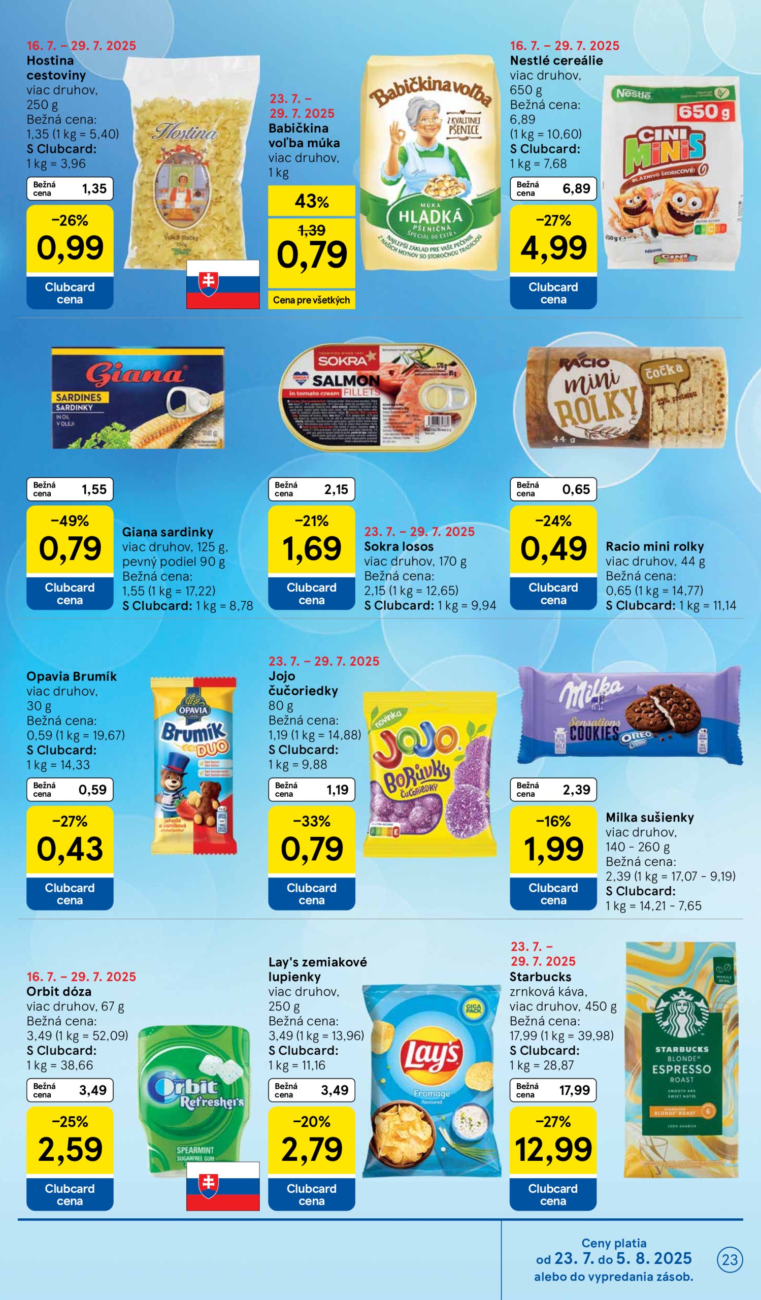 tesco - Leták Tesco platný od 23.07. do 29.07. - page: 23