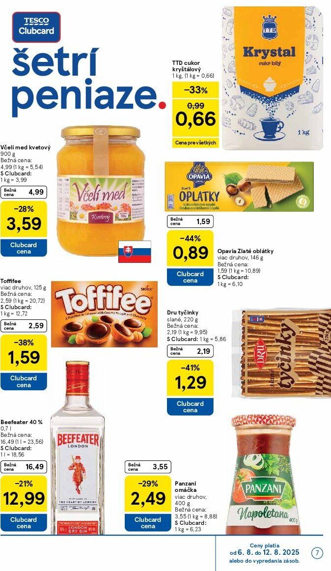 tesco - Leták Tesco platný od 06.08. do 12.08. - page: 7 tesco - Leták Tesco platný od 06.08. do 12.08. - page: 7