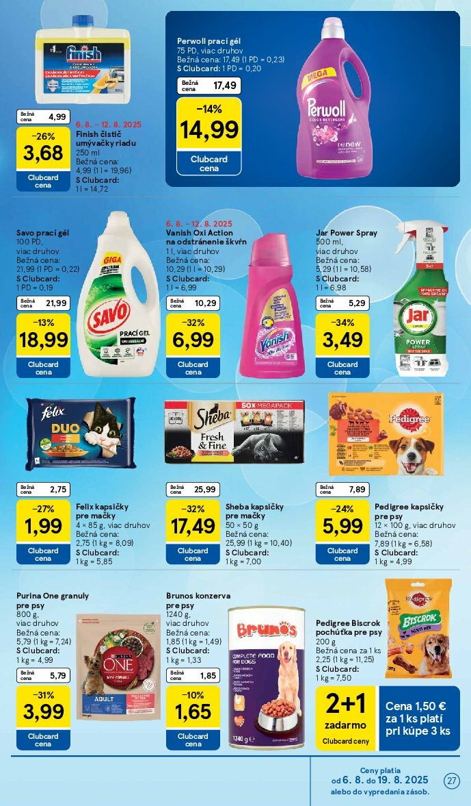 tesco - Leták Tesco platný od 06.08. do 12.08. - page: 27 tesco - Leták Tesco platný od 06.08. do 12.08. - page: 27