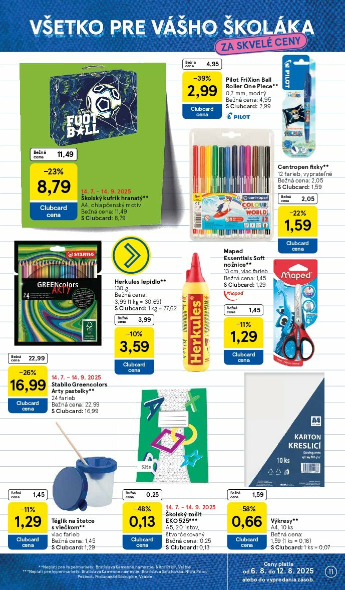 tesco - Leták Tesco platný od 06.08. do 12.08. - page: 11 tesco - Leták Tesco platný od 06.08. do 12.08. - page: 11