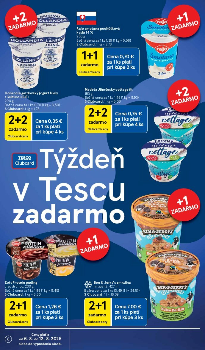 tesco - Leták Tesco platný od 06.08. do 12.08. - page: 8 tesco - Leták Tesco platný od 06.08. do 12.08. - page: 8