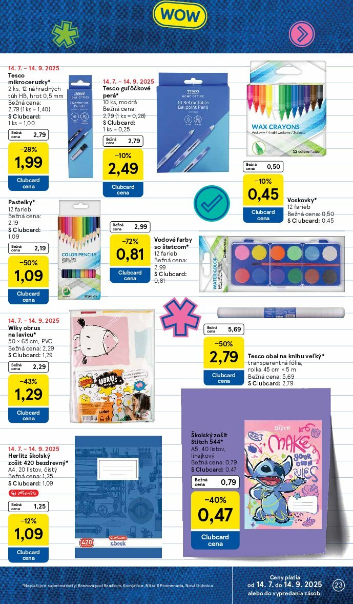 tesco - Leták Tesco supermarket platný od 06.08. do 12.08. - page: 23