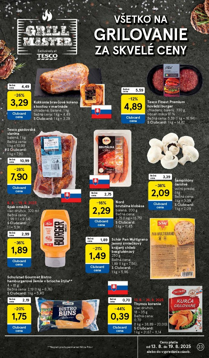 tesco - Leták Tesco platný od 13.08. do 19.08. - page: 23