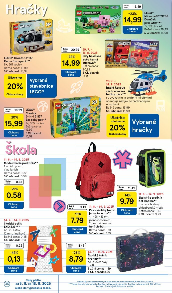 tesco - Leták Tesco platný od 13.08. do 19.08. - page: 36