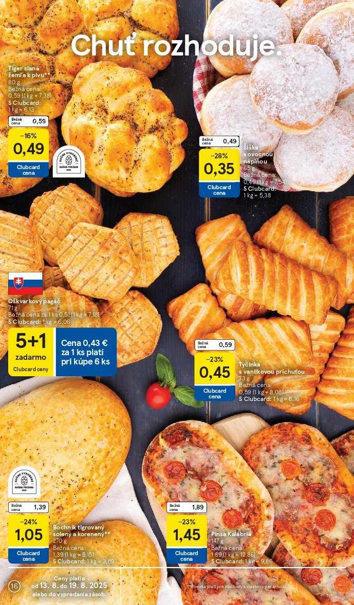 tesco - Leták Tesco platný od 13.08. do 19.08. - page: 16