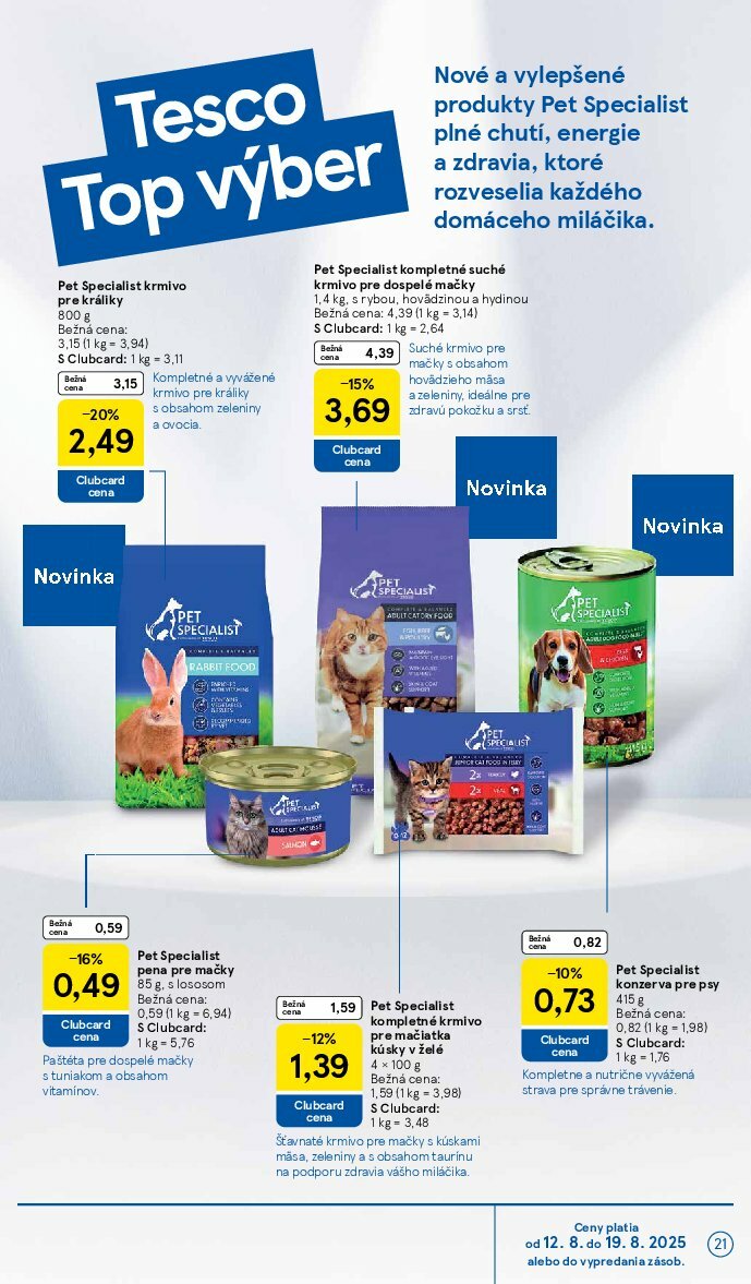 tesco - Leták Tesco platný od 13.08. do 19.08. - page: 21