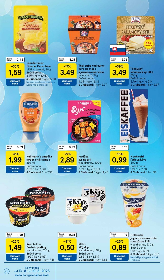 tesco - Leták Tesco platný od 13.08. do 19.08. - page: 26