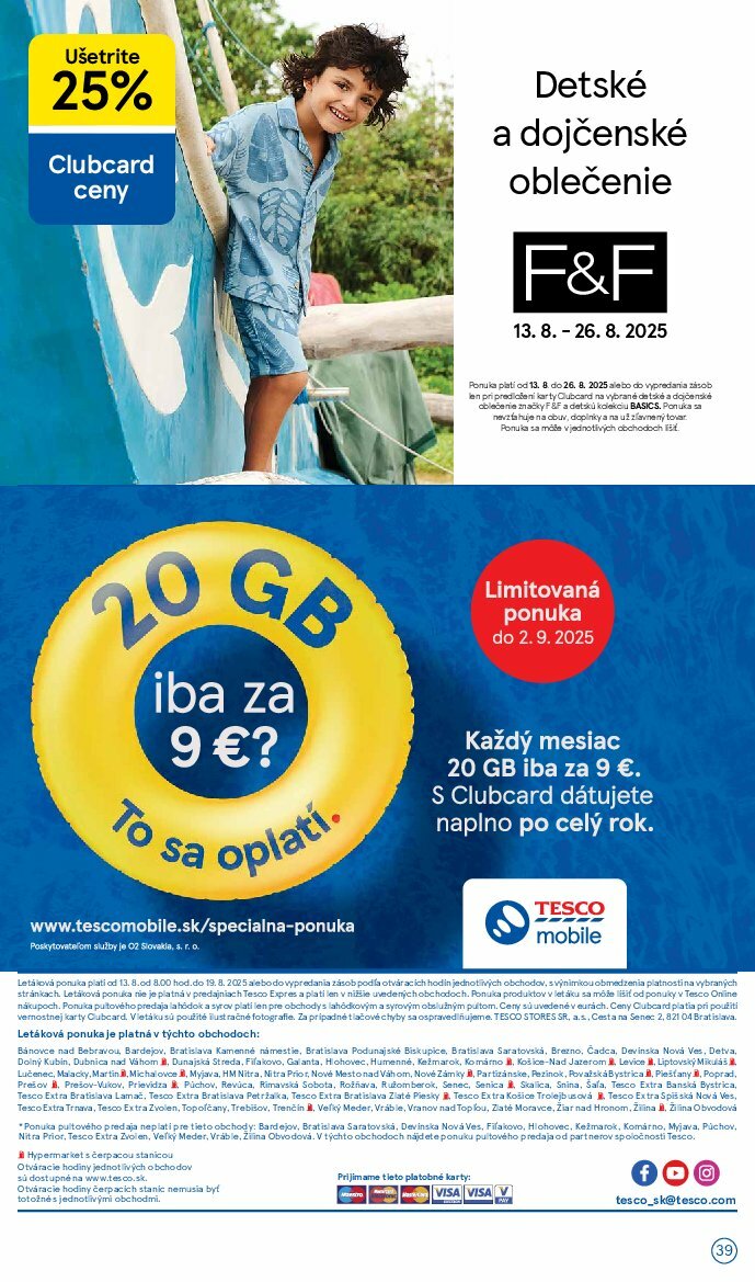 tesco - Leták Tesco platný od 13.08. do 19.08. - page: 39