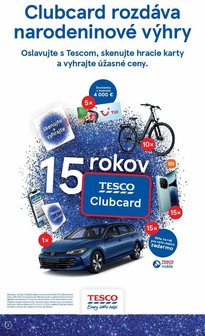 tesco - Leták Tesco platný od 13.08. do 19.08. - page: 2