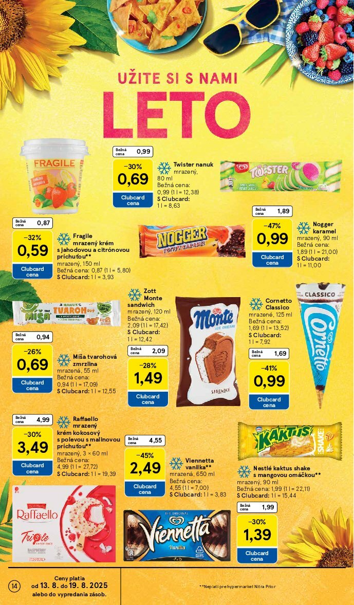 tesco - Leták Tesco platný od 13.08. do 19.08. - page: 14