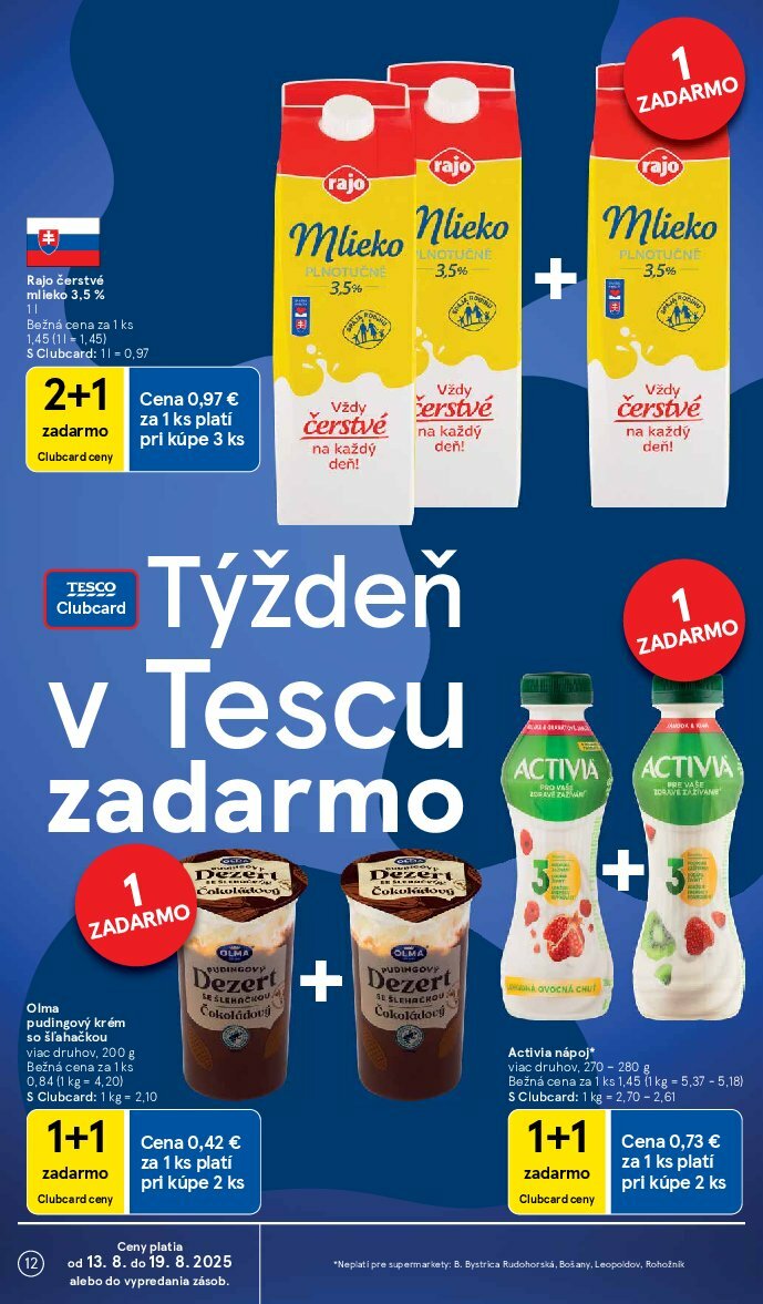 tesco - Leták Tesco supermarket platný od 13.08. do 19.08. - page: 12