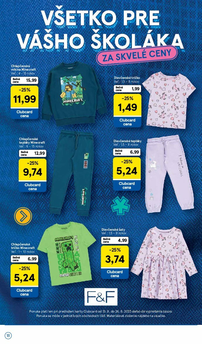 tesco - Leták Tesco - Všetko pre vášho školáka platný od 11.08. do 14.09. - page: 18