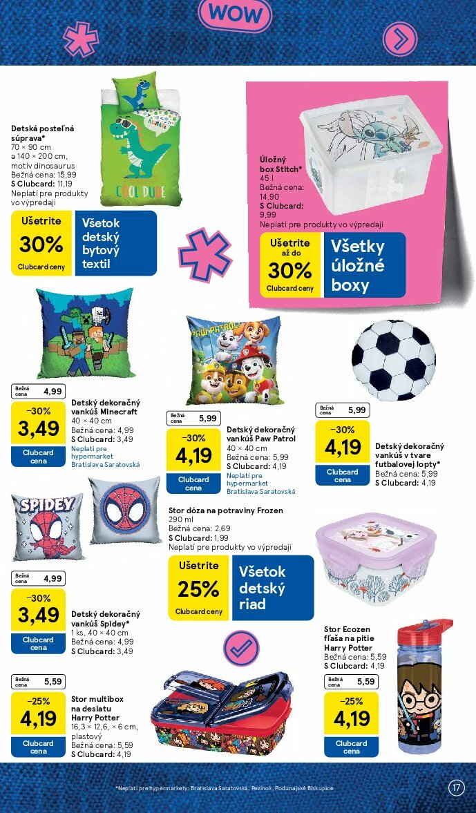tesco - Leták Tesco - Všetko pre vášho školáka platný od 11.08. do 14.09. - page: 17