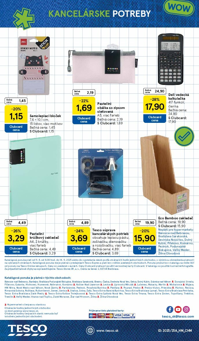 tesco - Leták Tesco - Všetko pre vášho školáka platný od 11.08. do 14.09. - page: 22
