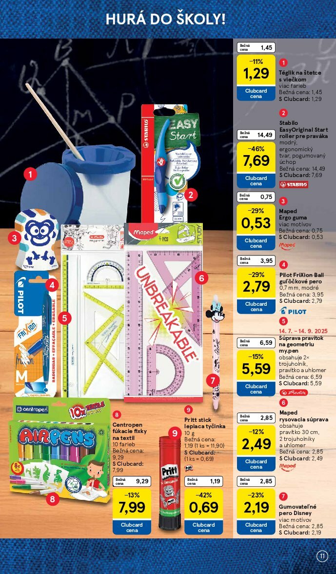 tesco - Leták Tesco - Všetko pre vášho školáka platný od 11.08. do 14.09. - page: 11