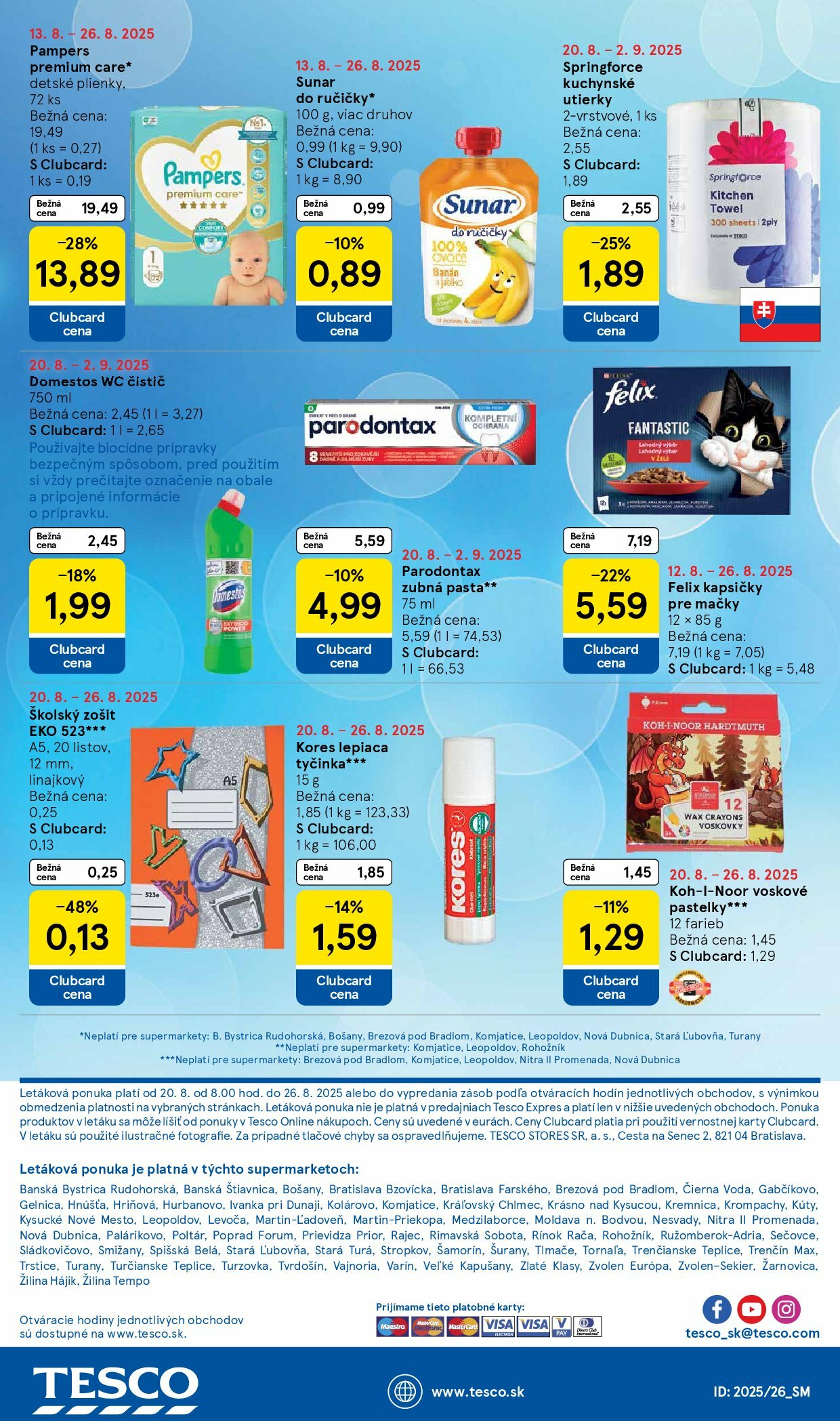 tesco - Leták Tesco supermarket platný od 20.08. do 26.08. - page: 23