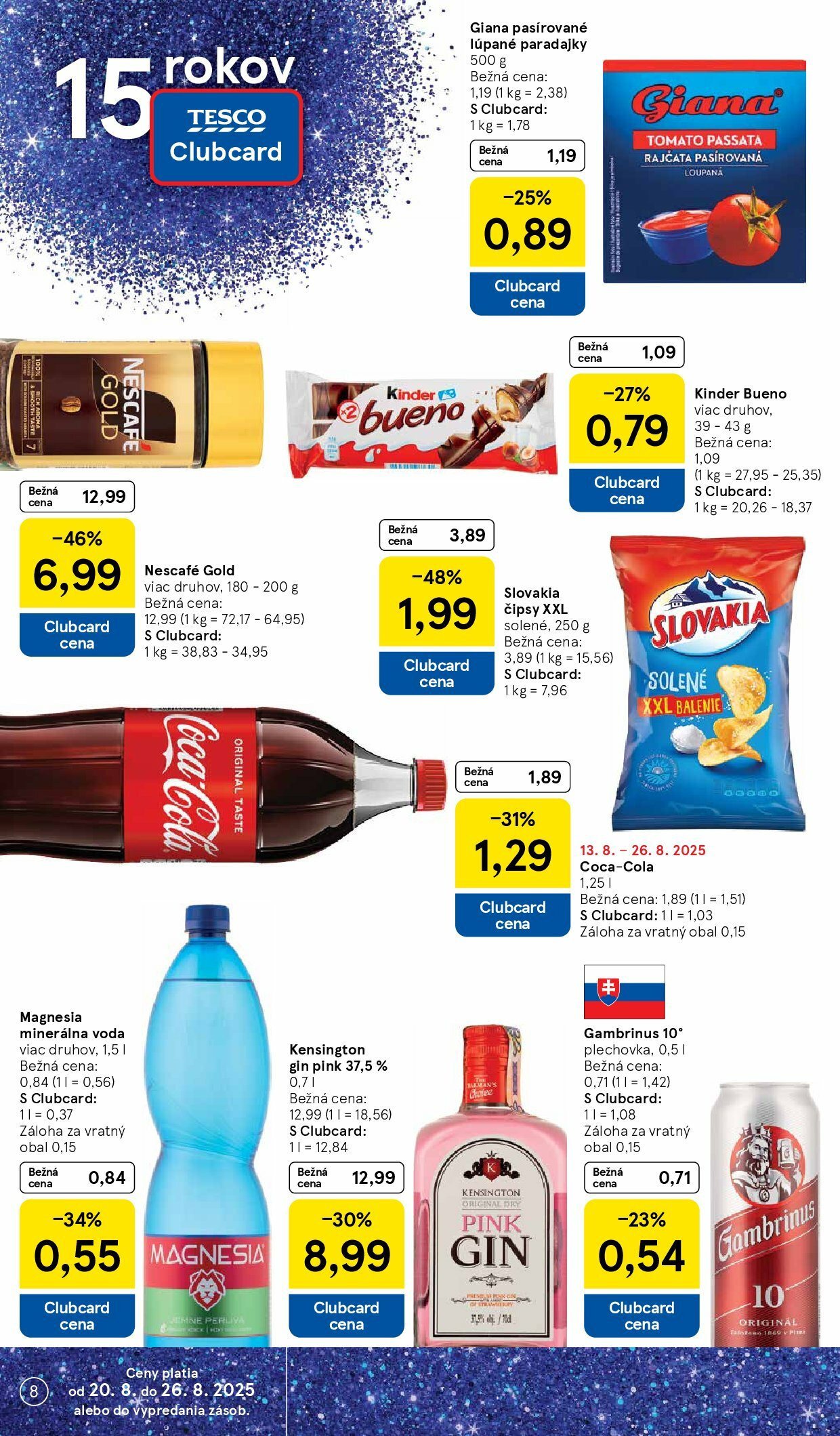 tesco - Leták Tesco platný od 20.08. do 26.08. - page: 8 tesco - Leták Tesco platný od 20.08. do 26.08. - page: 8
