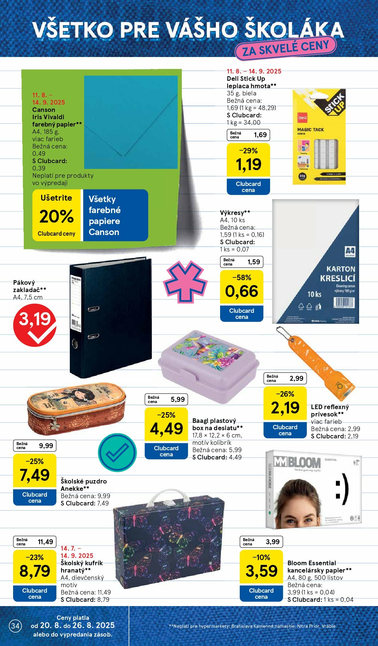 tesco - Leták Tesco platný od 20.08. do 26.08. - page: 34 tesco - Leták Tesco platný od 20.08. do 26.08. - page: 34