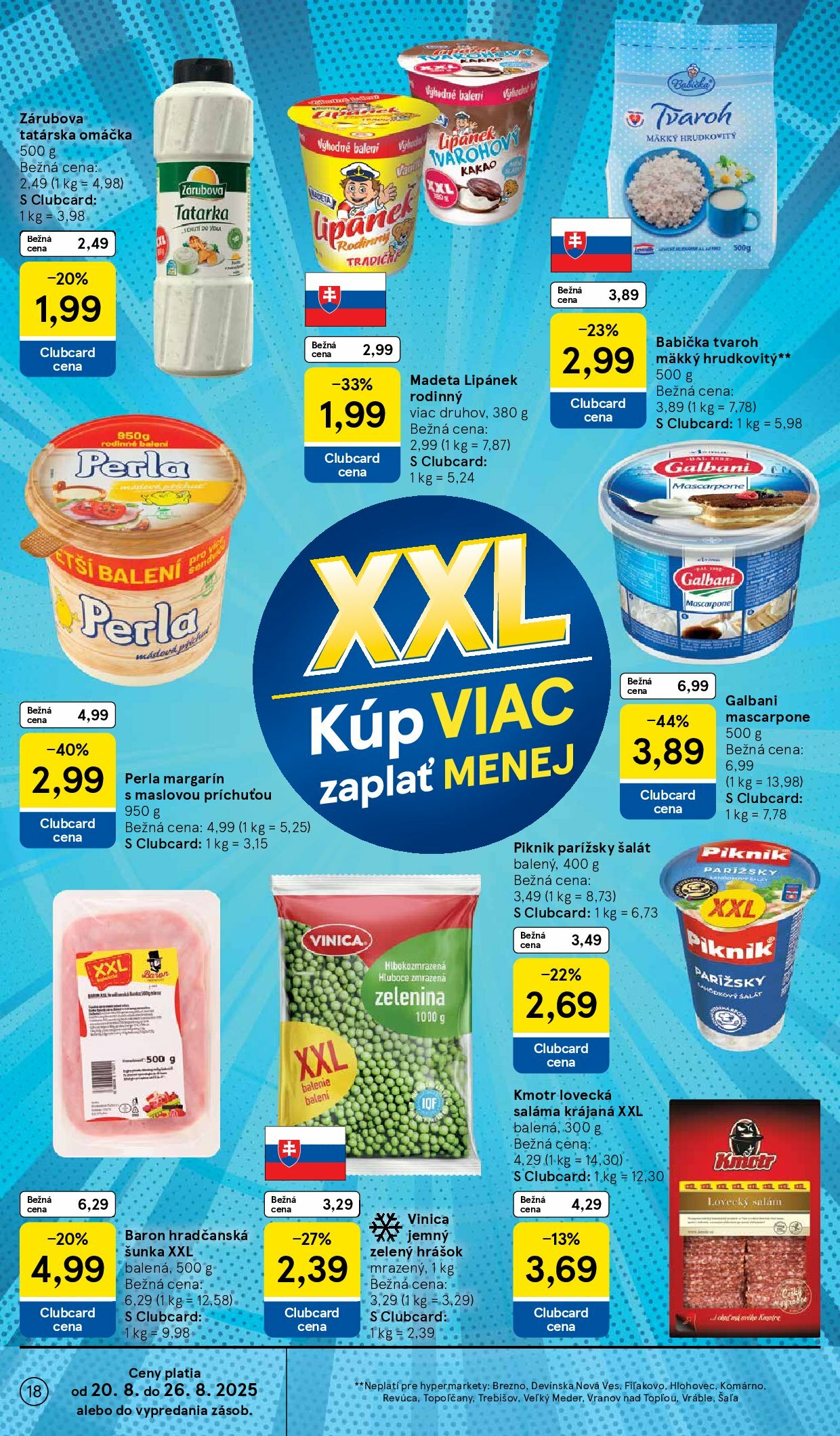tesco - Leták Tesco platný od 20.08. do 26.08. - page: 18 tesco - Leták Tesco platný od 20.08. do 26.08. - page: 18
