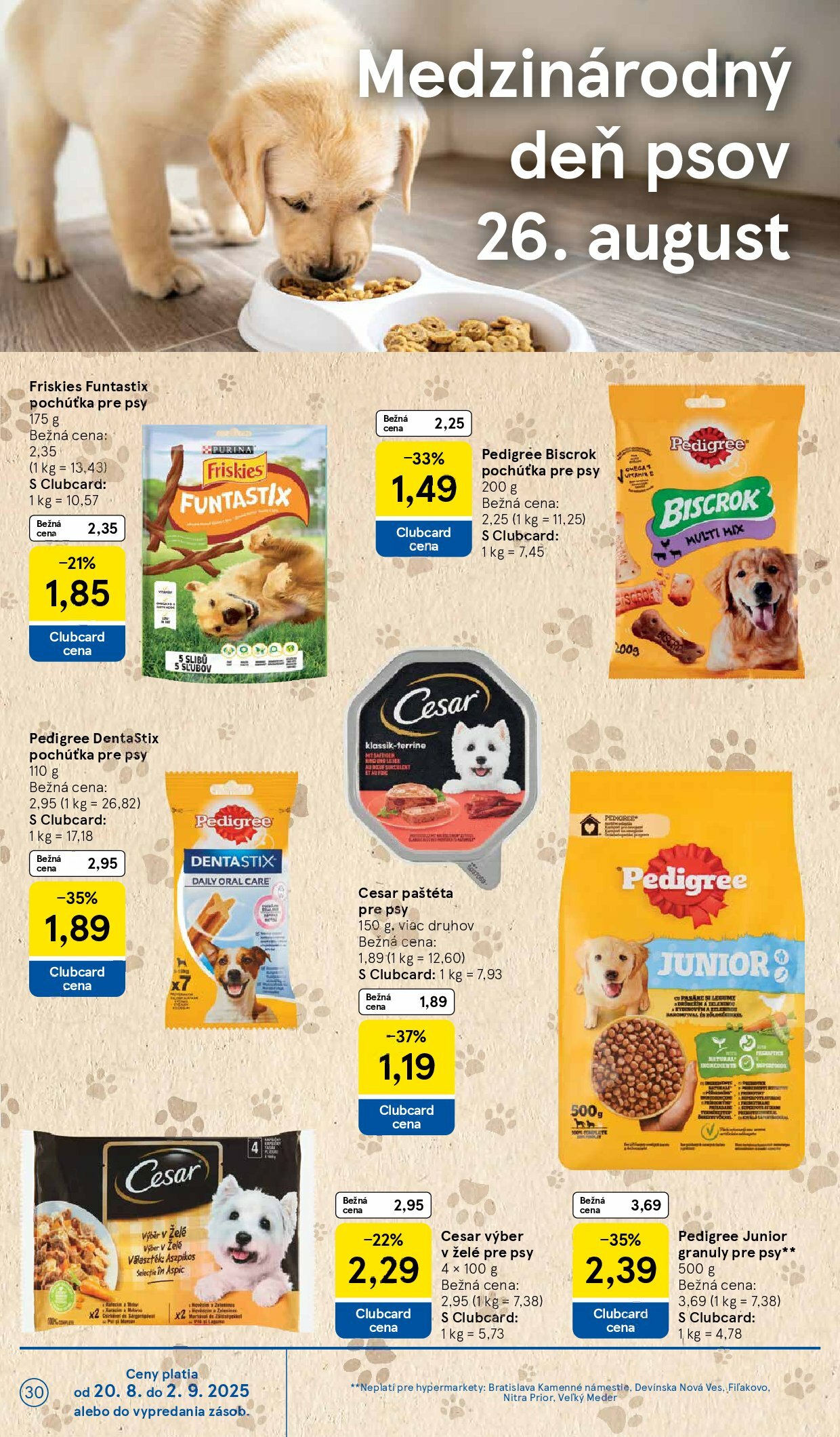 tesco - Leták Tesco platný od 20.08. do 26.08. - page: 30 tesco - Leták Tesco platný od 20.08. do 26.08. - page: 30