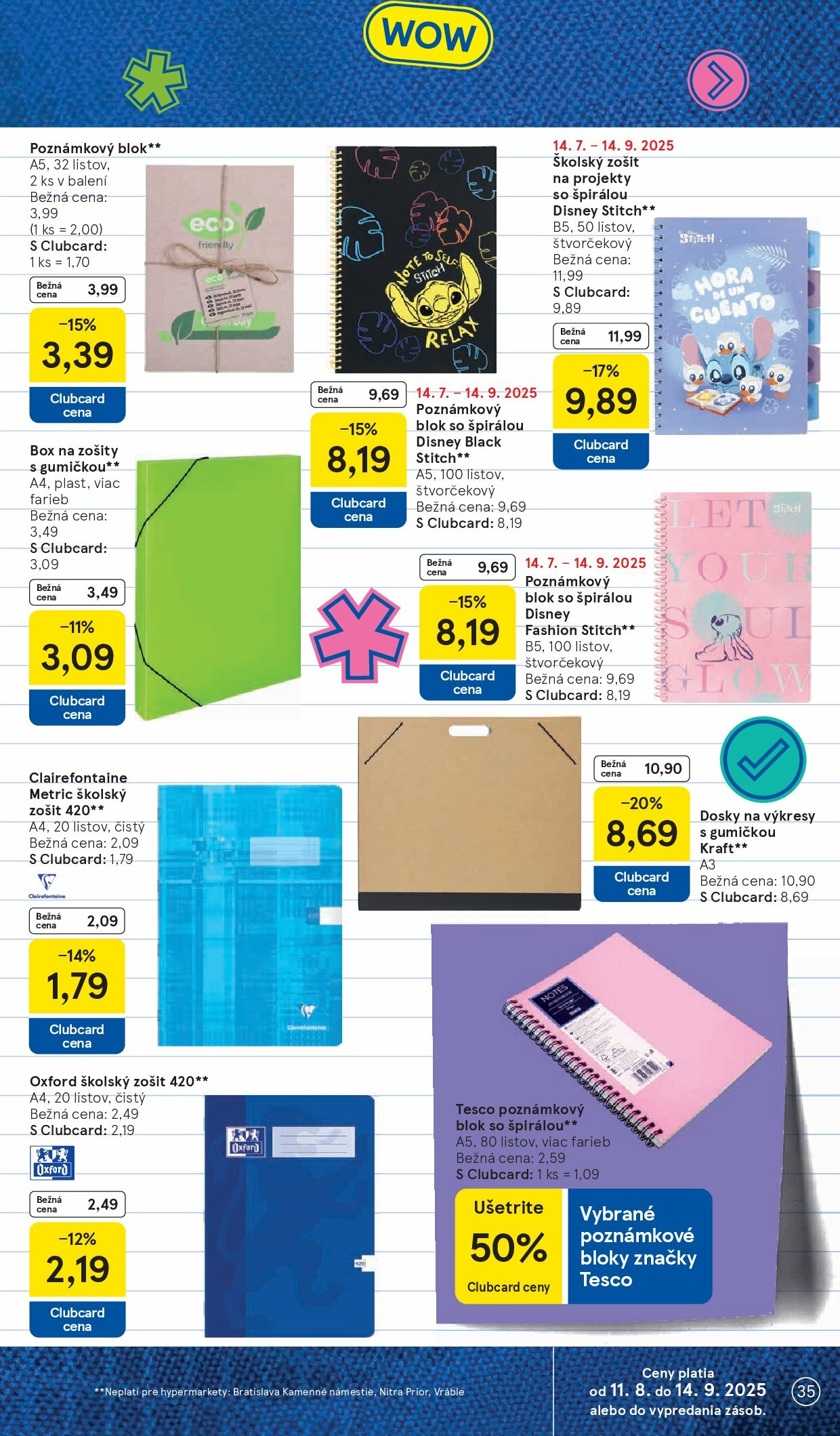 tesco - Leták Tesco platný od 20.08. do 26.08. - page: 35 tesco - Leták Tesco platný od 20.08. do 26.08. - page: 35