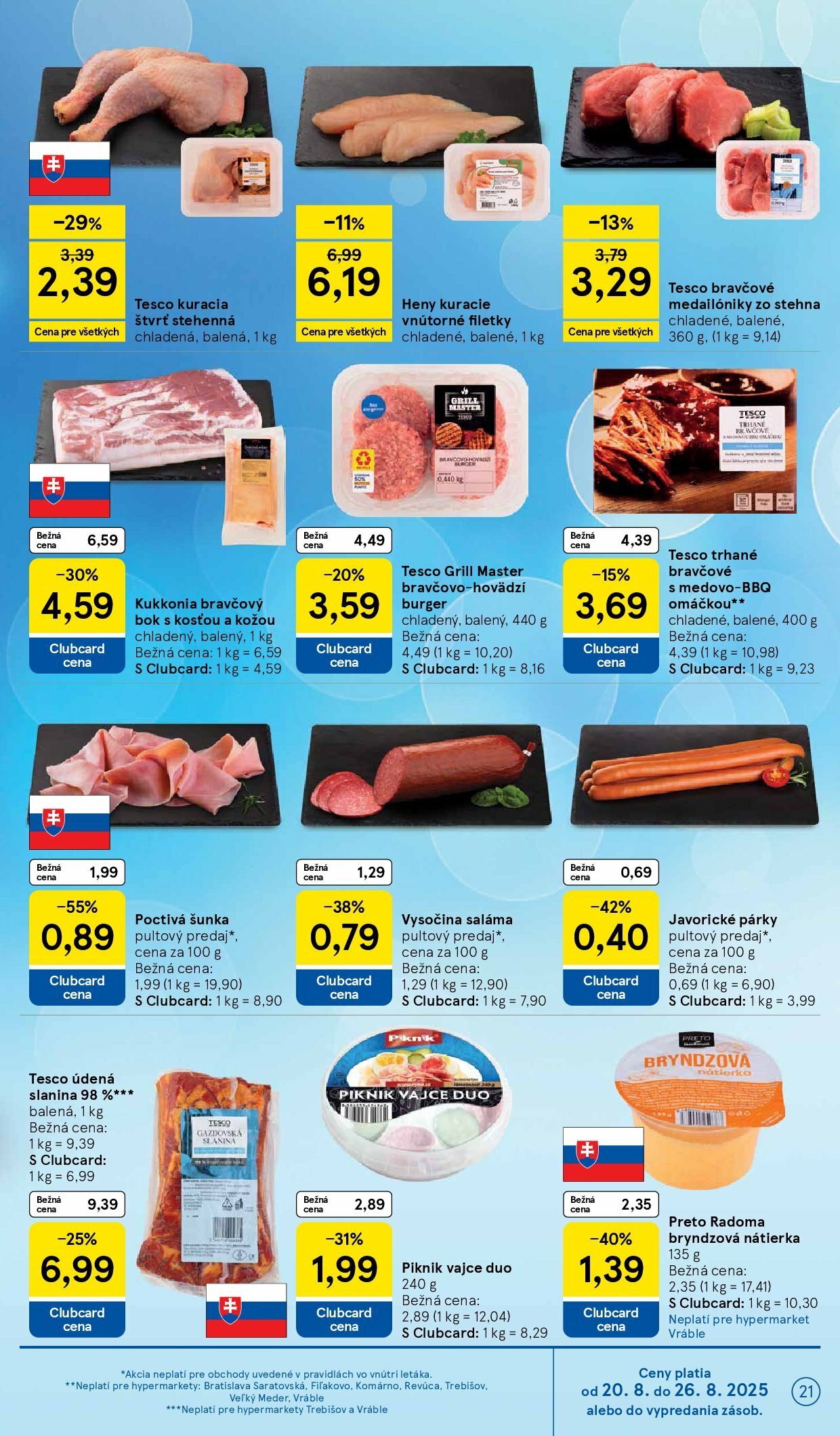 tesco - Leták Tesco platný od 20.08. do 26.08. - page: 21 tesco - Leták Tesco platný od 20.08. do 26.08. - page: 21