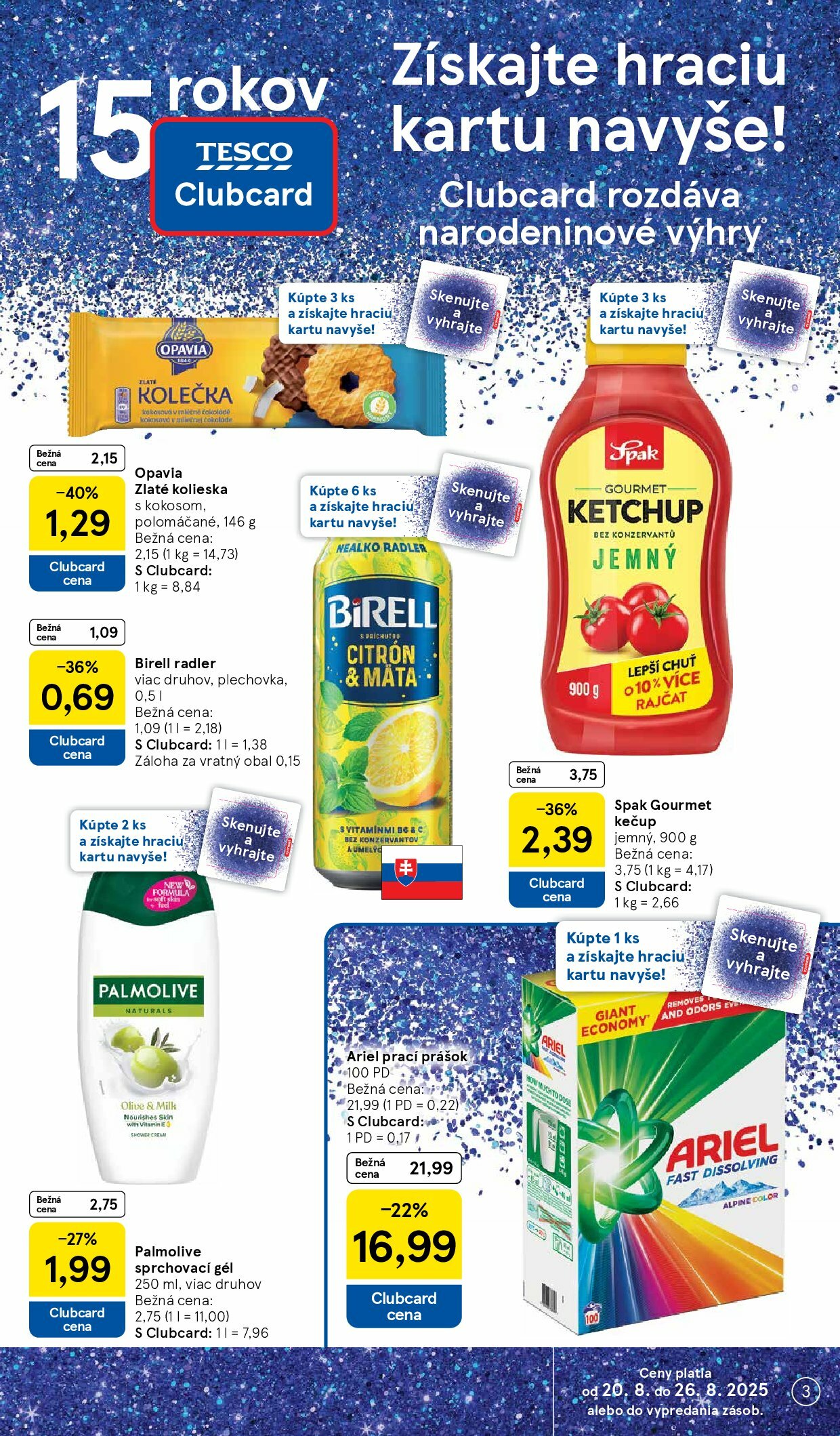tesco - Leták Tesco platný od 20.08. do 26.08. - page: 3 tesco - Leták Tesco platný od 20.08. do 26.08. - page: 3
