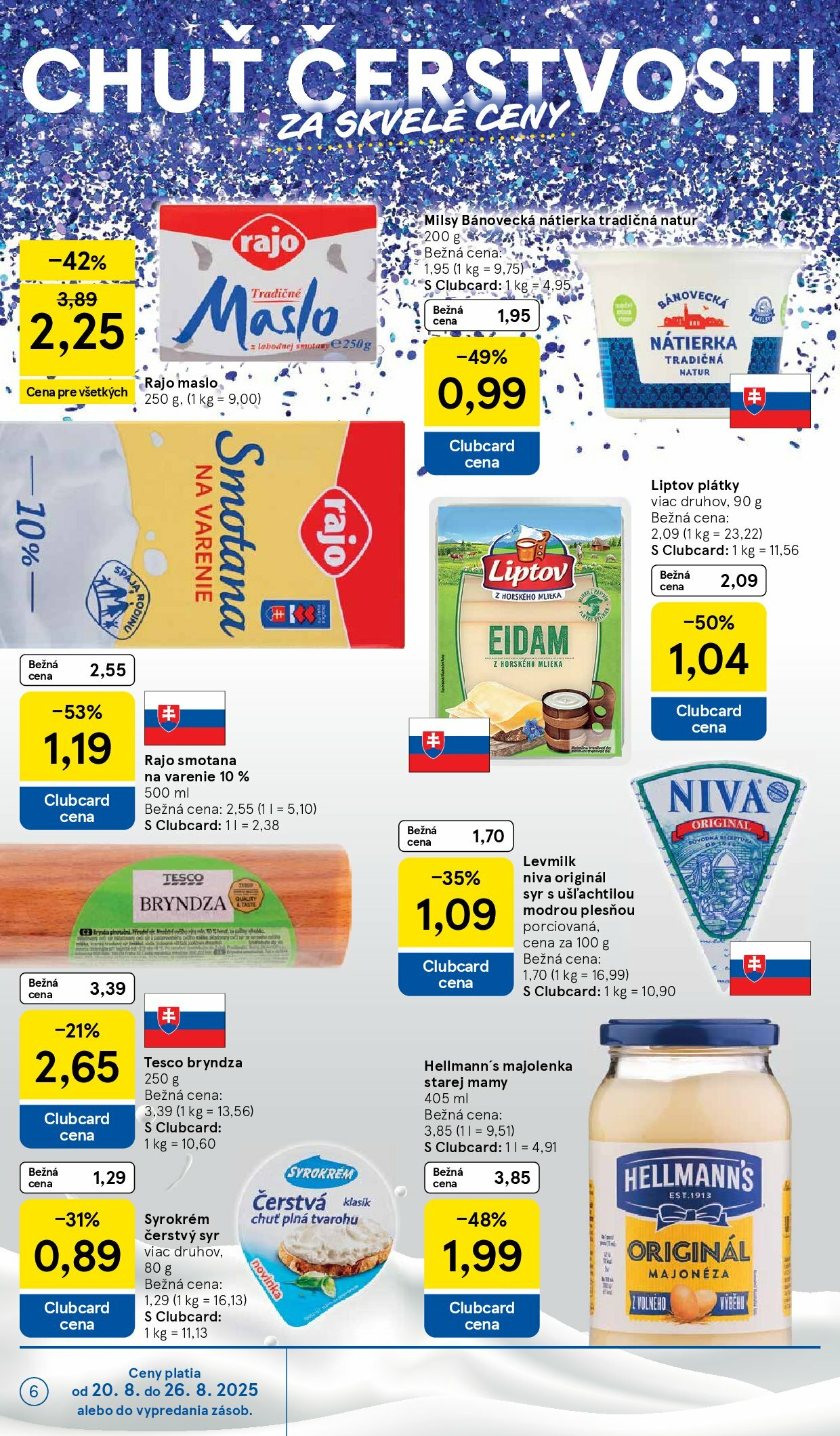 tesco - Leták Tesco platný od 20.08. do 26.08. - page: 6 tesco - Leták Tesco platný od 20.08. do 26.08. - page: 6