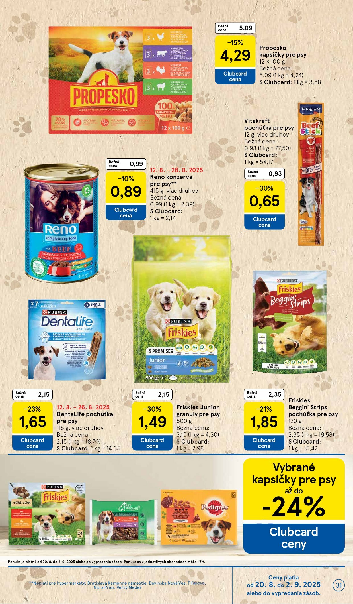 tesco - Leták Tesco platný od 20.08. do 26.08. - page: 31 tesco - Leták Tesco platný od 20.08. do 26.08. - page: 31
