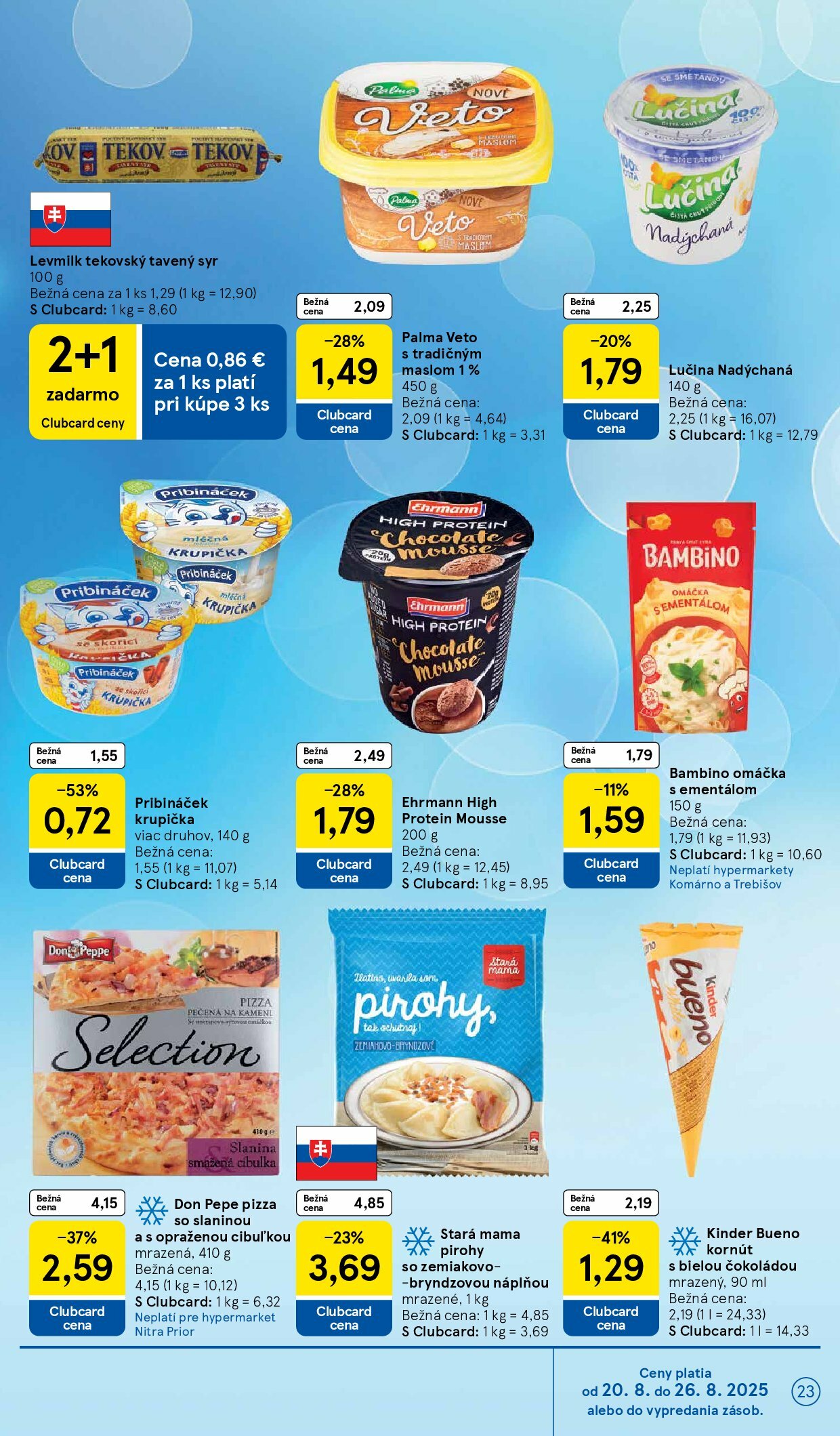 tesco - Leták Tesco platný od 20.08. do 26.08. - page: 23 tesco - Leták Tesco platný od 20.08. do 26.08. - page: 23